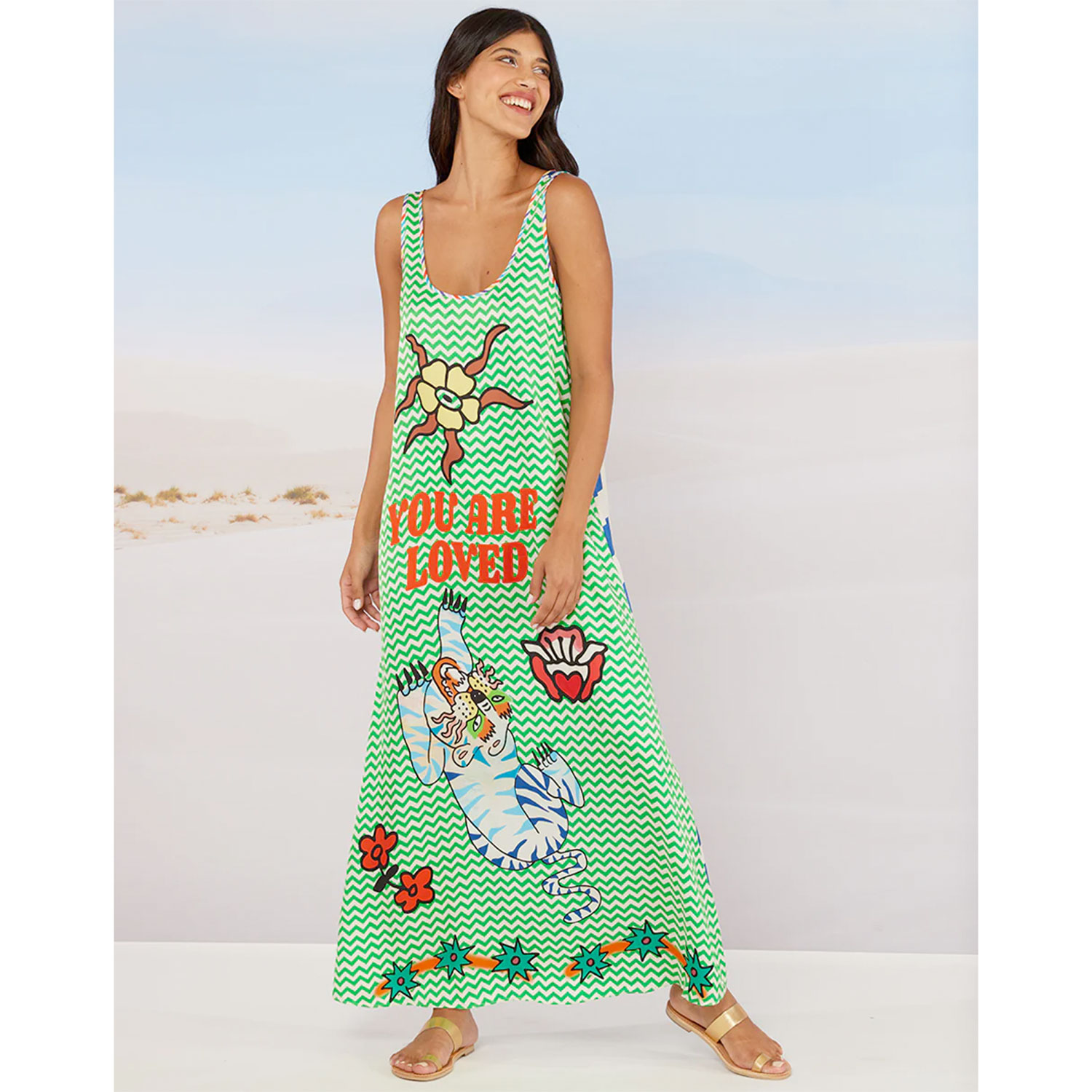 Me369 Emma Kleid Tiger