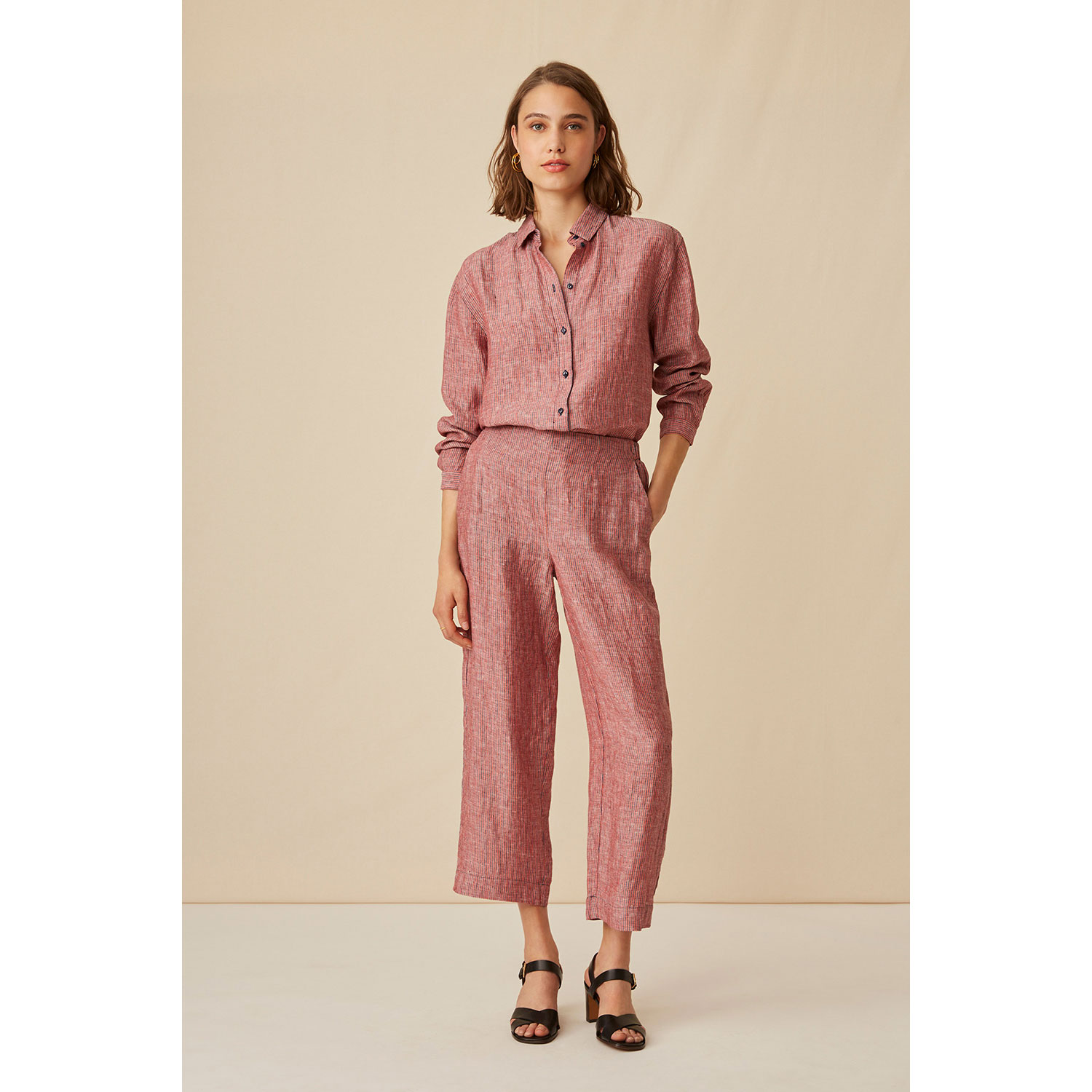 Harris Wilson Emmanuelle Bluse Marine/Geranium