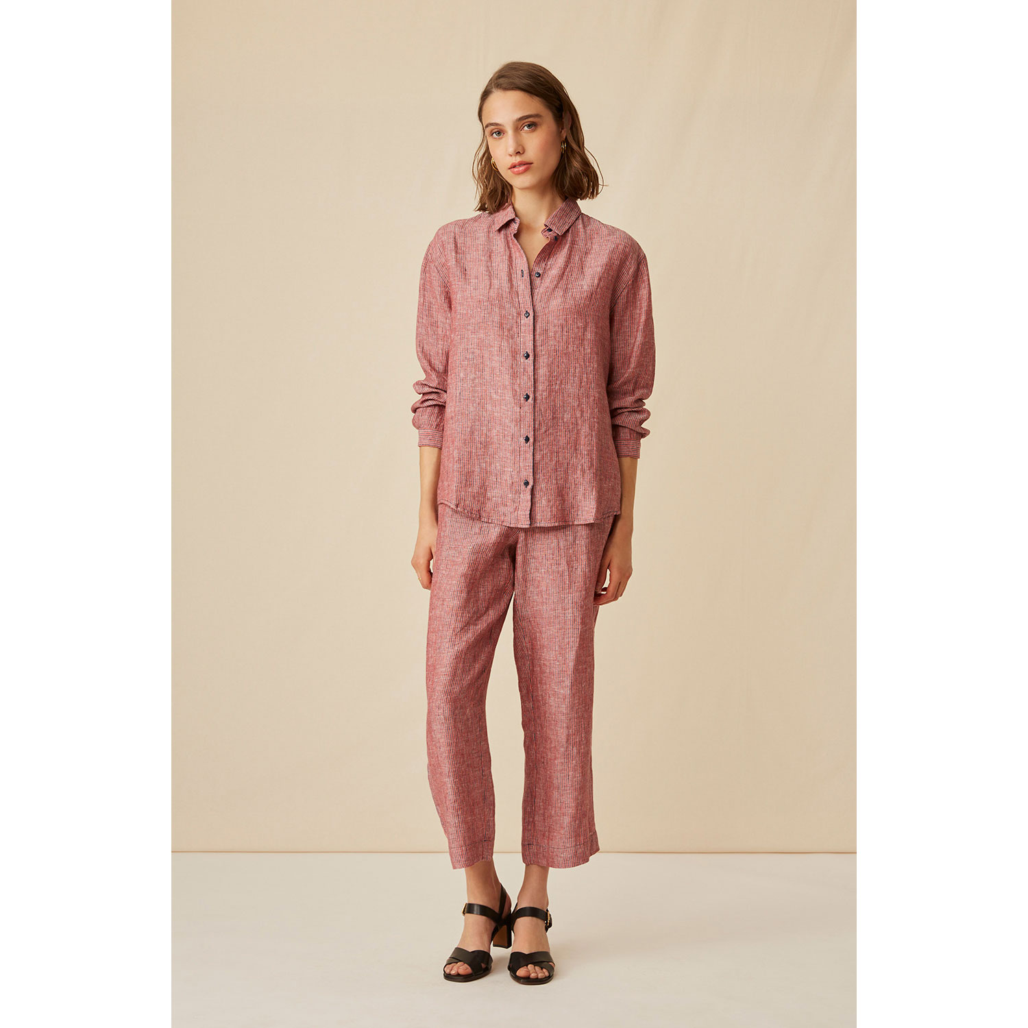 Harris Wilson Emmanuelle Bluse Marine/Geranium