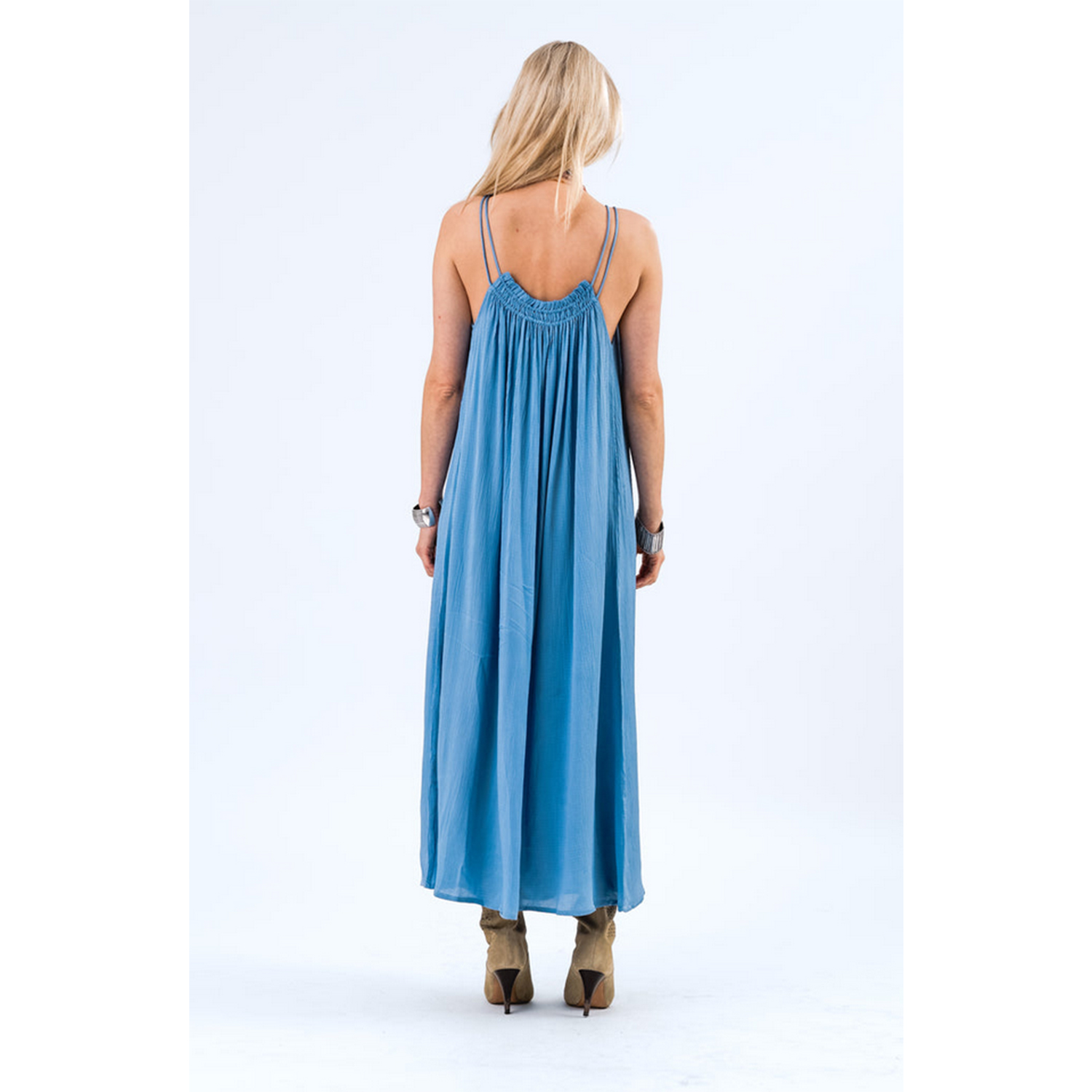 Lolly's Laundry Emmeline Maxi Kleid Blue