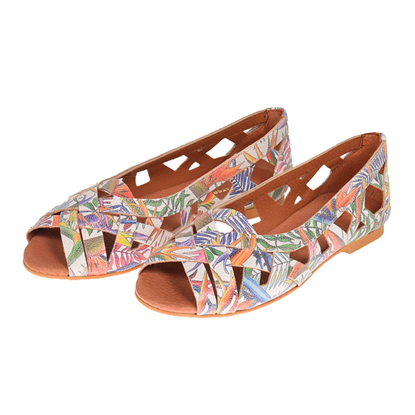 La Garçonne Doreen Emporio Vitelio La Garçonne Sandale Mehrfarbig vorne