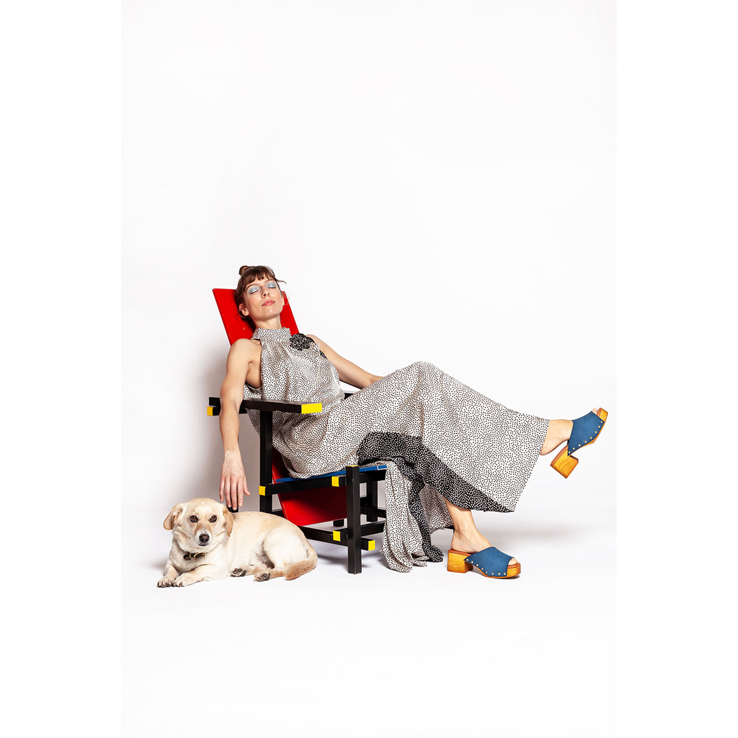 La Garçonne Enna Absatzschuhe Azul