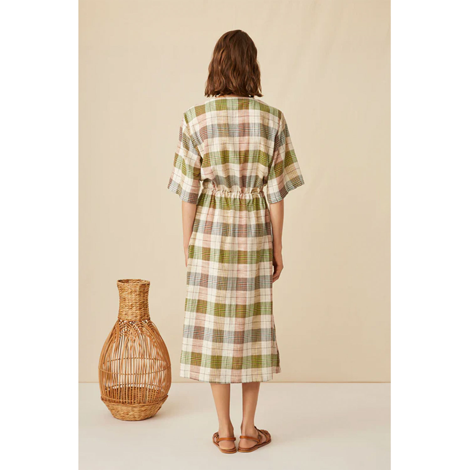 Harris Wilson Ernestine Kleid Car Menthe