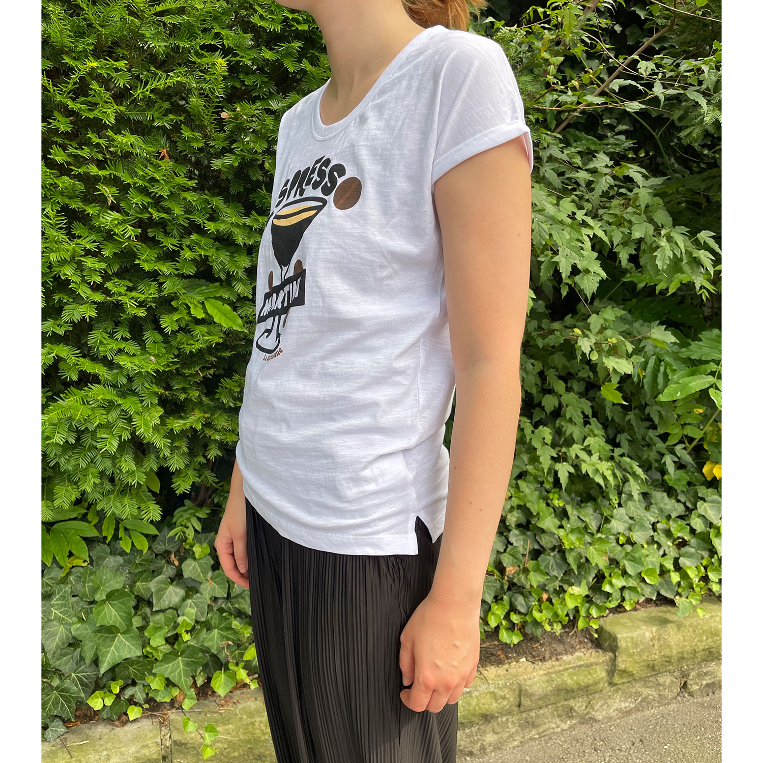 La Garçonne Vetements Espresso Martini T-Shirt White