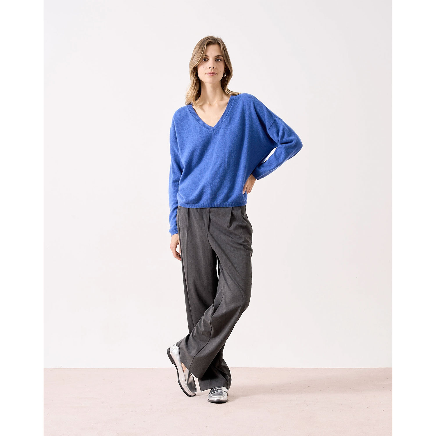 absolut cashmere Alicia Kaschmir-Pullover Fairy Blue