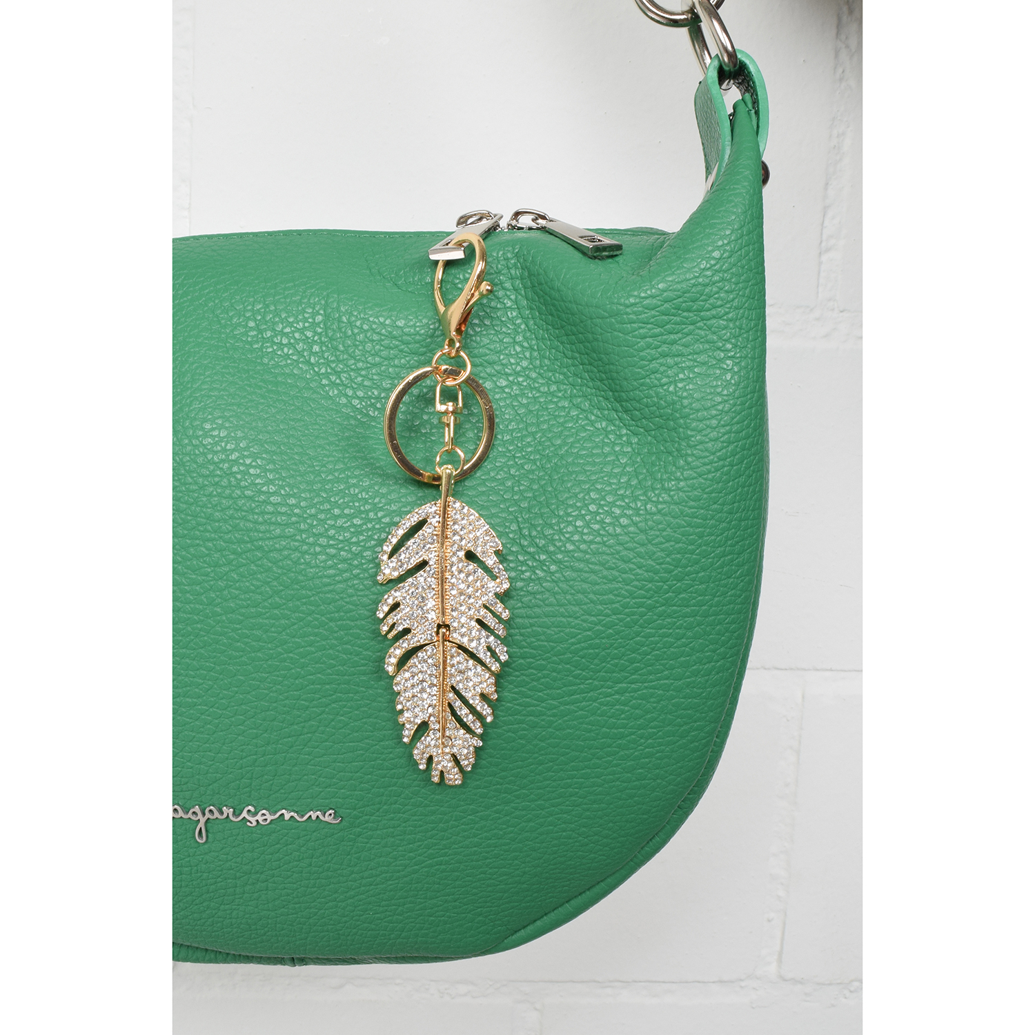 La Garçonne Accessoires Feather Charm Gold