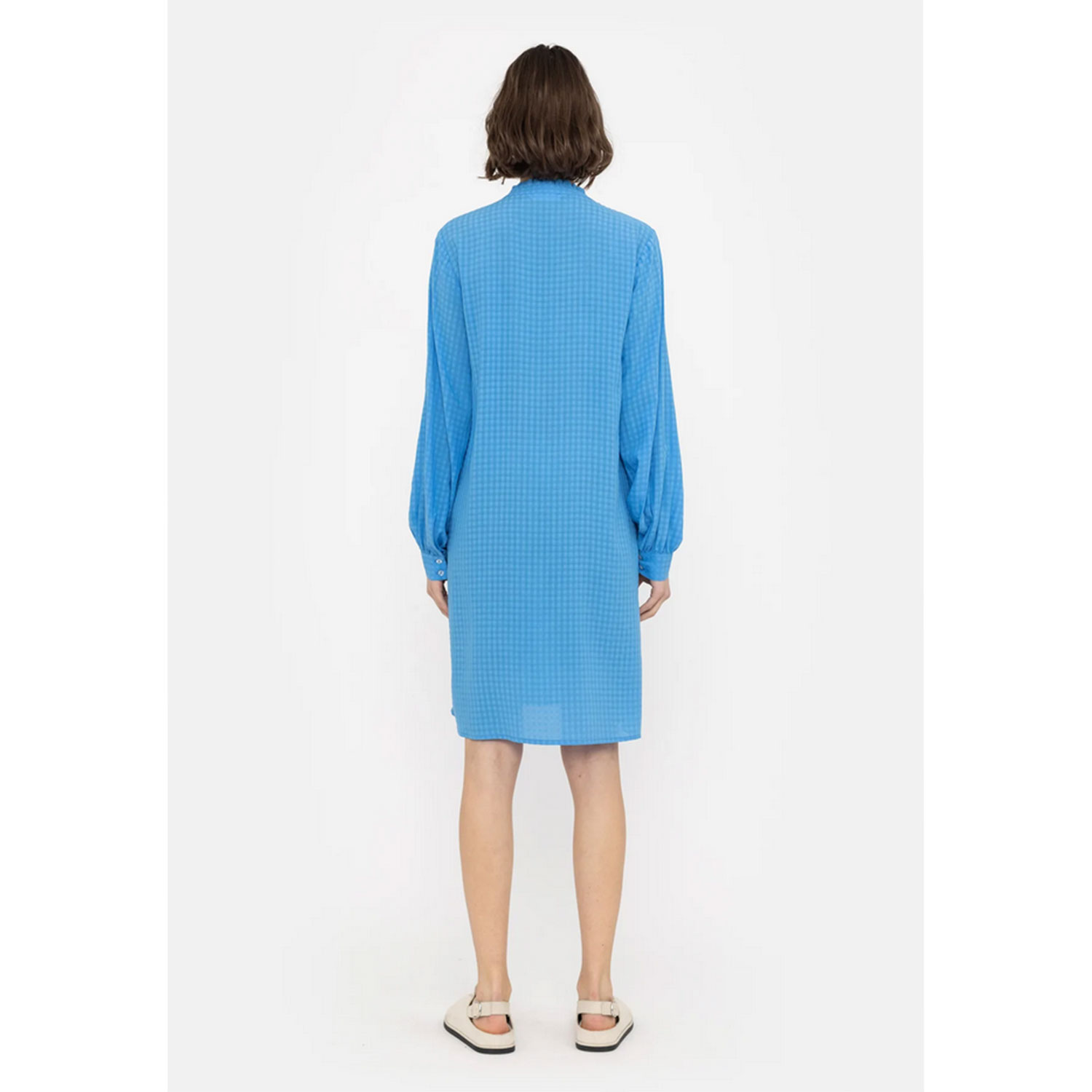 Soft Rebels Fie Gaya Kleid Azure Blue