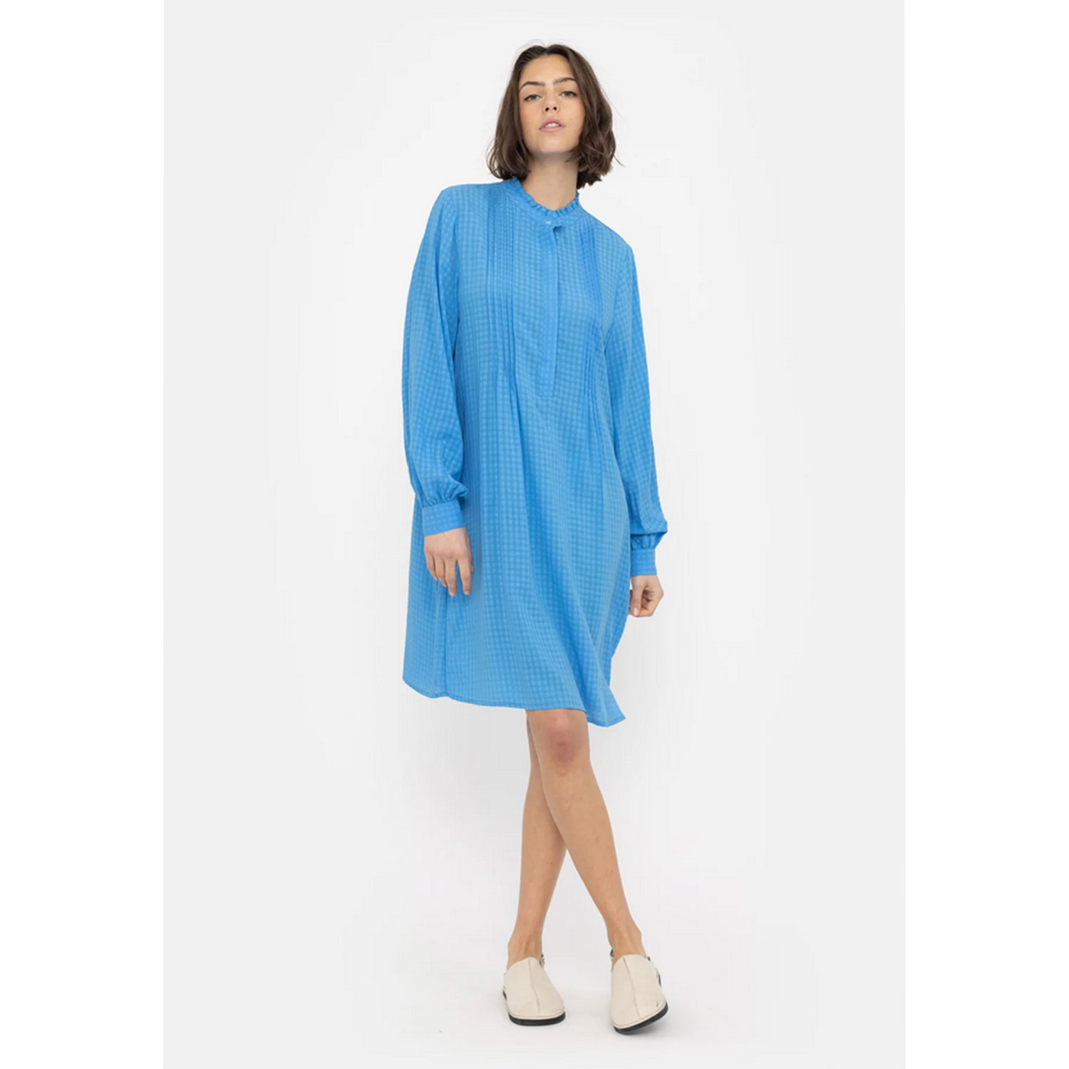 Soft Rebels Fie Gaya Kleid Azure Blue