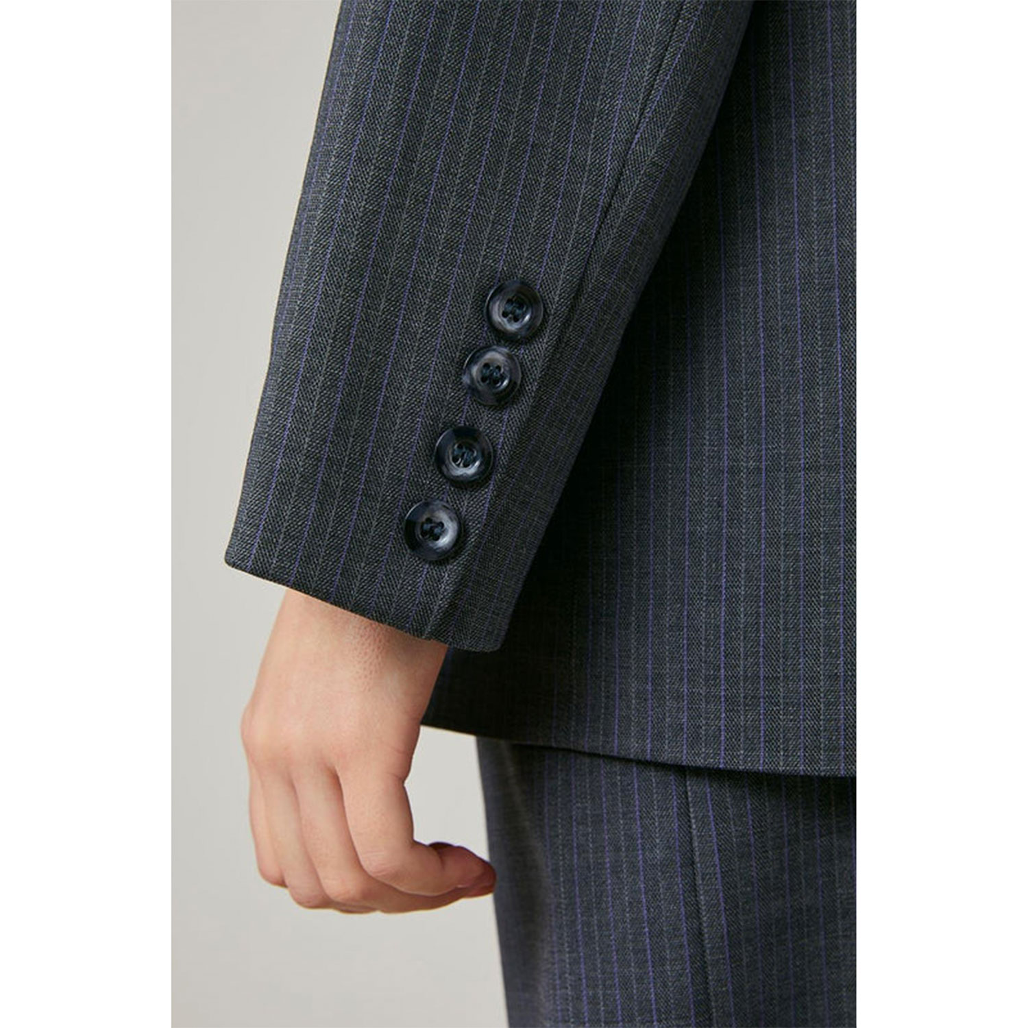 Harris Wilson Finley Harris Wilson Blazer Dunkelgrau Model Detail
