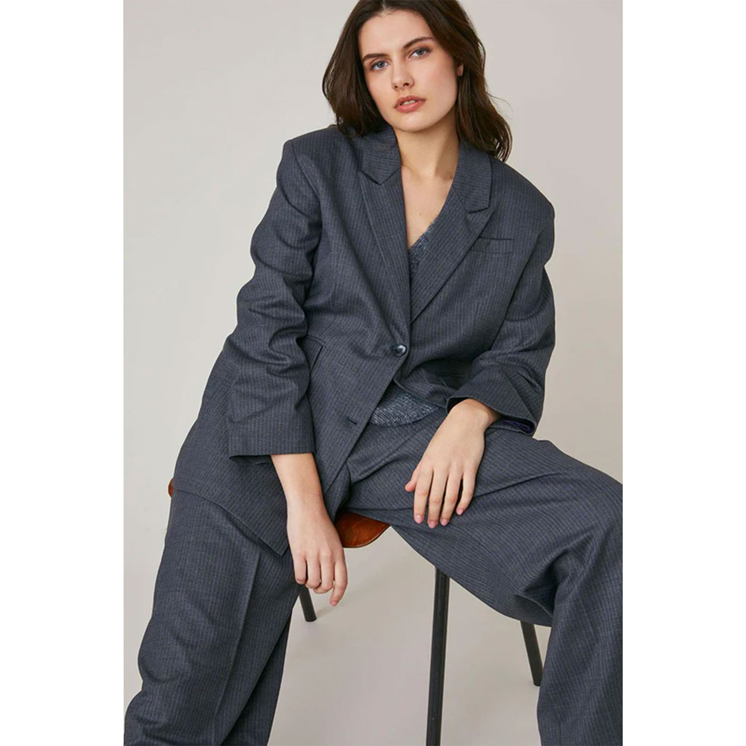 Harris Wilson Finley Harris Wilson Blazer Dunkelgrau Model vorne