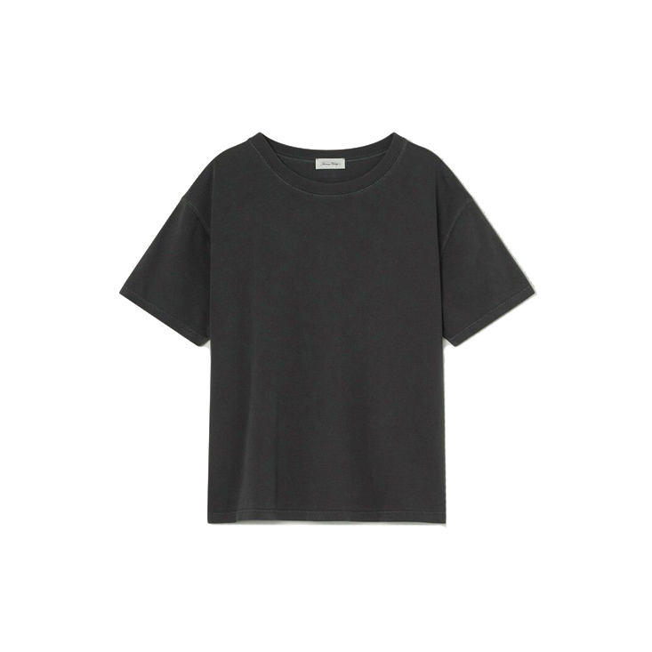 American Vintage Fizvalley American Vintage T-Shirt Schwarz vorne