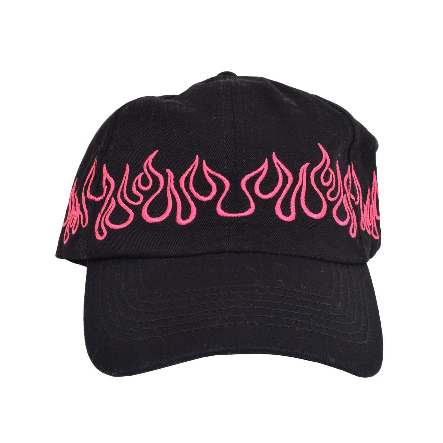 La Garçonne x YVEE Flammes Pink Cap Black