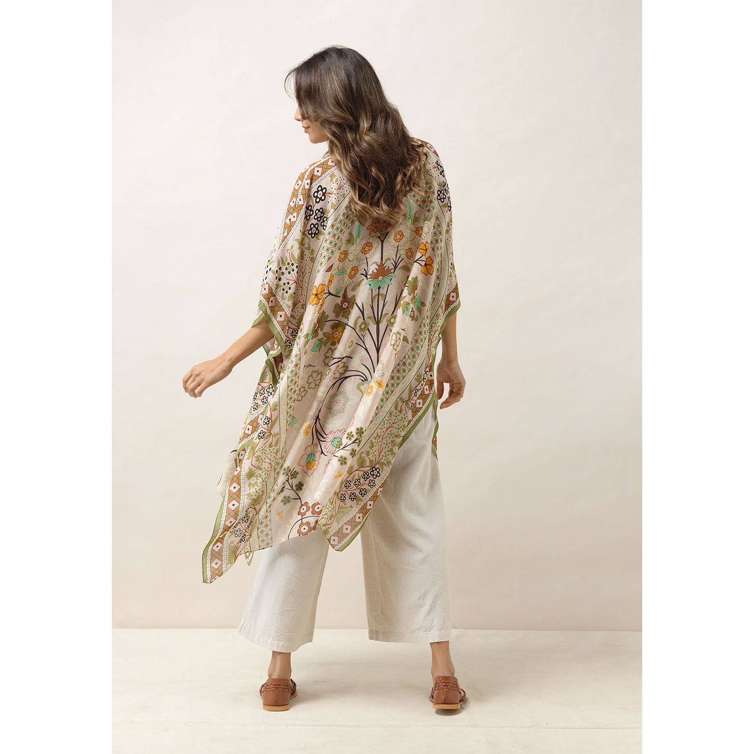 One Hundred Stars Throwover Flower Arch Sage