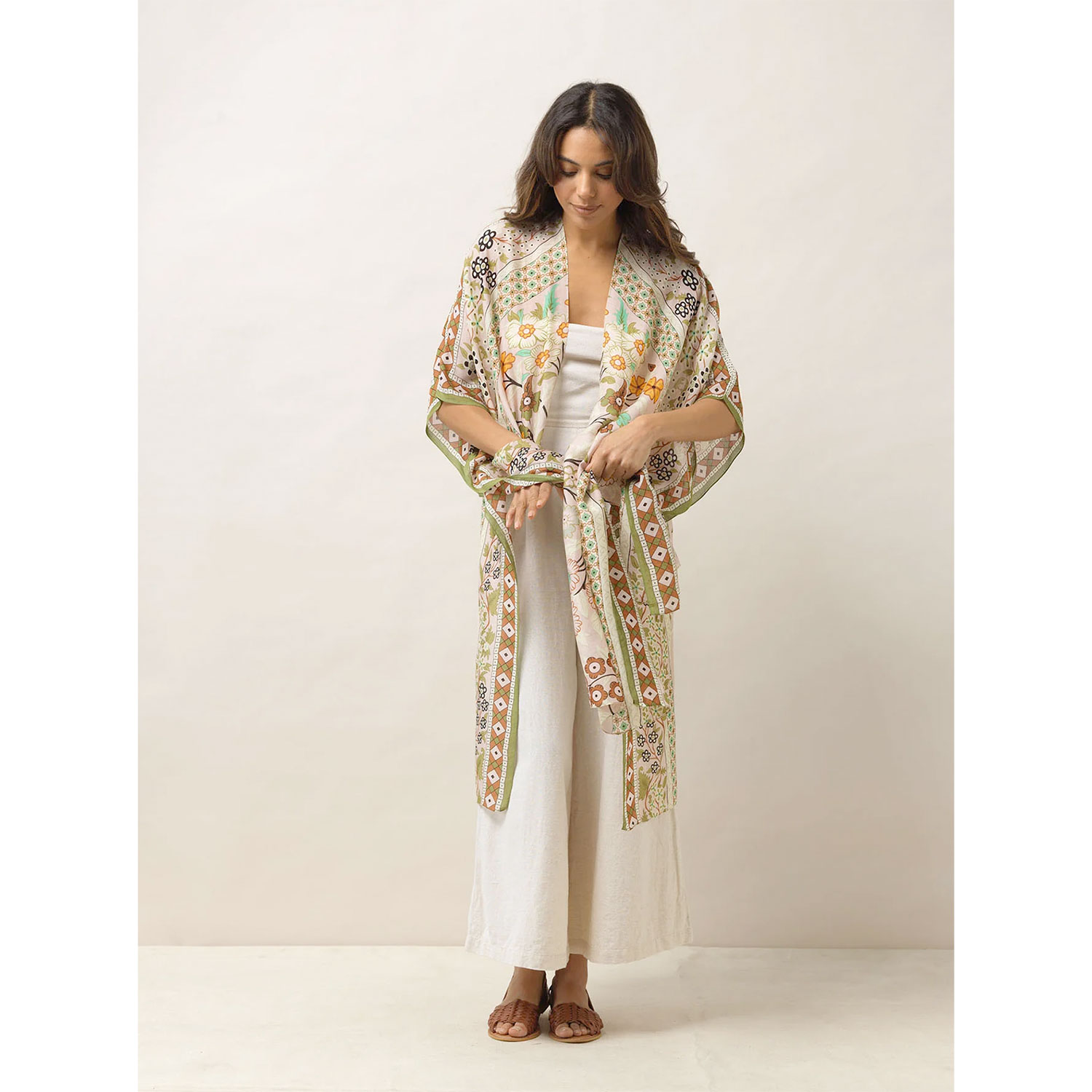 One Hundred Stars Throwover Flower Arch Sage