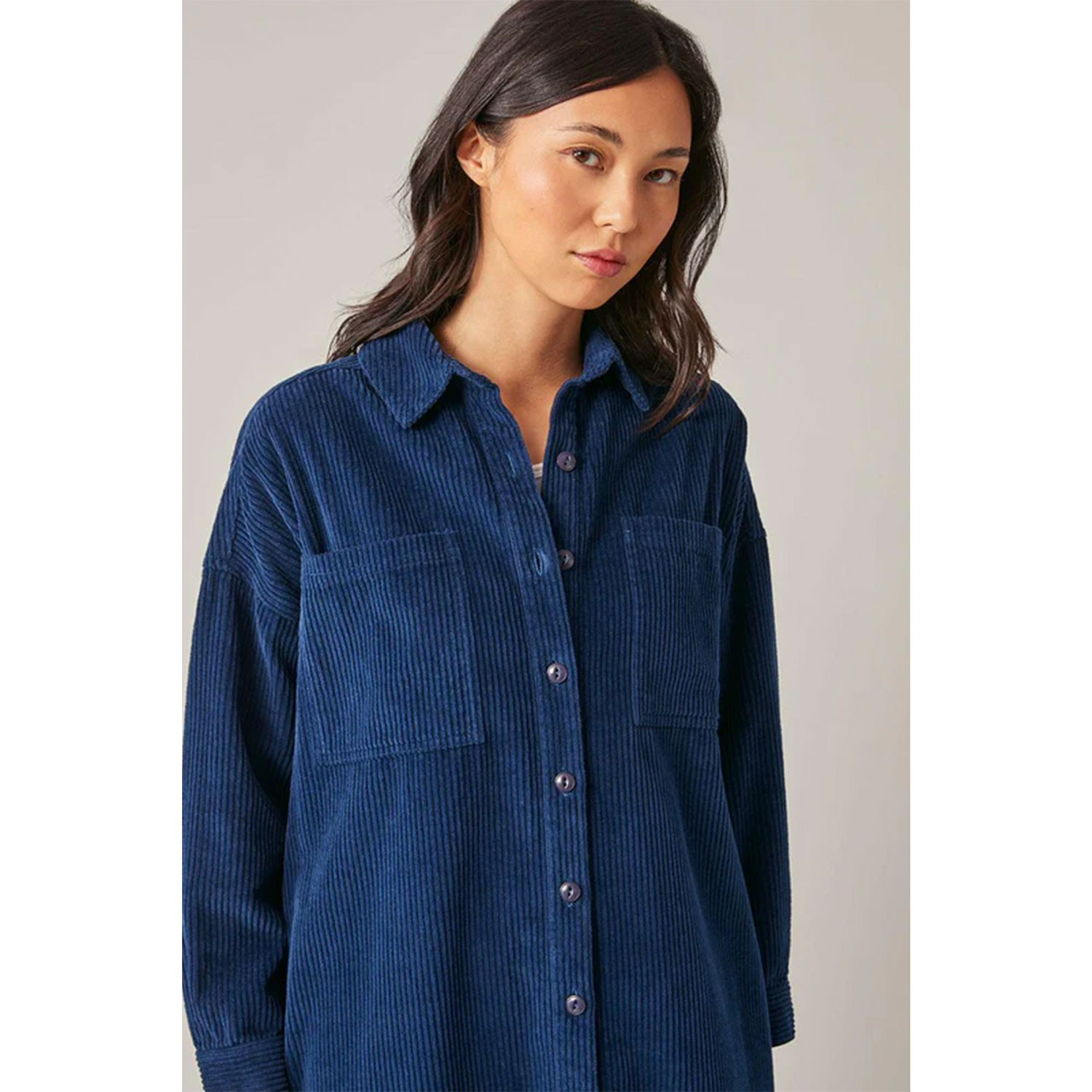 Harris Wilson Frane Harris Wilson Kleid Dunkelblau Model Detail