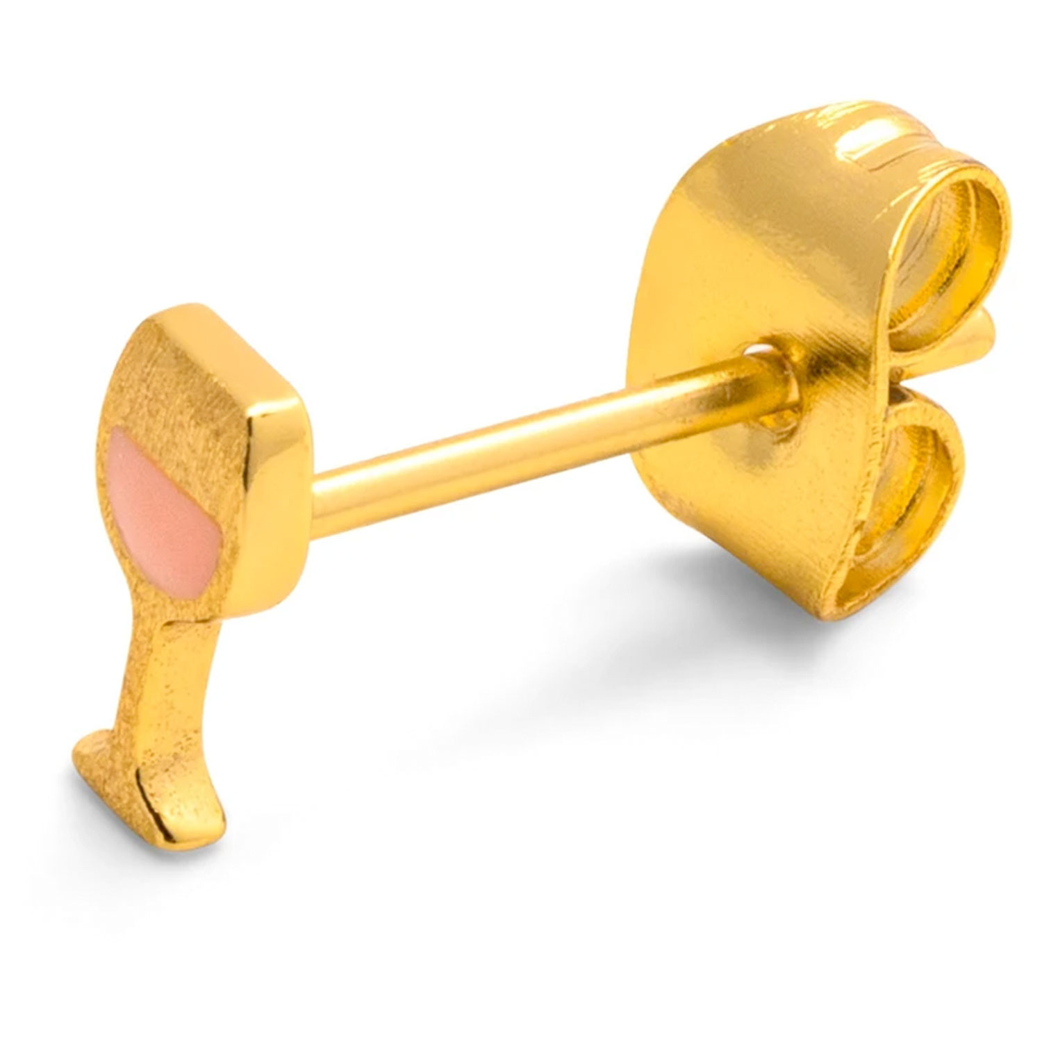 Lulu Copenhagen Friday Rose Ohrstecker Vergoldet