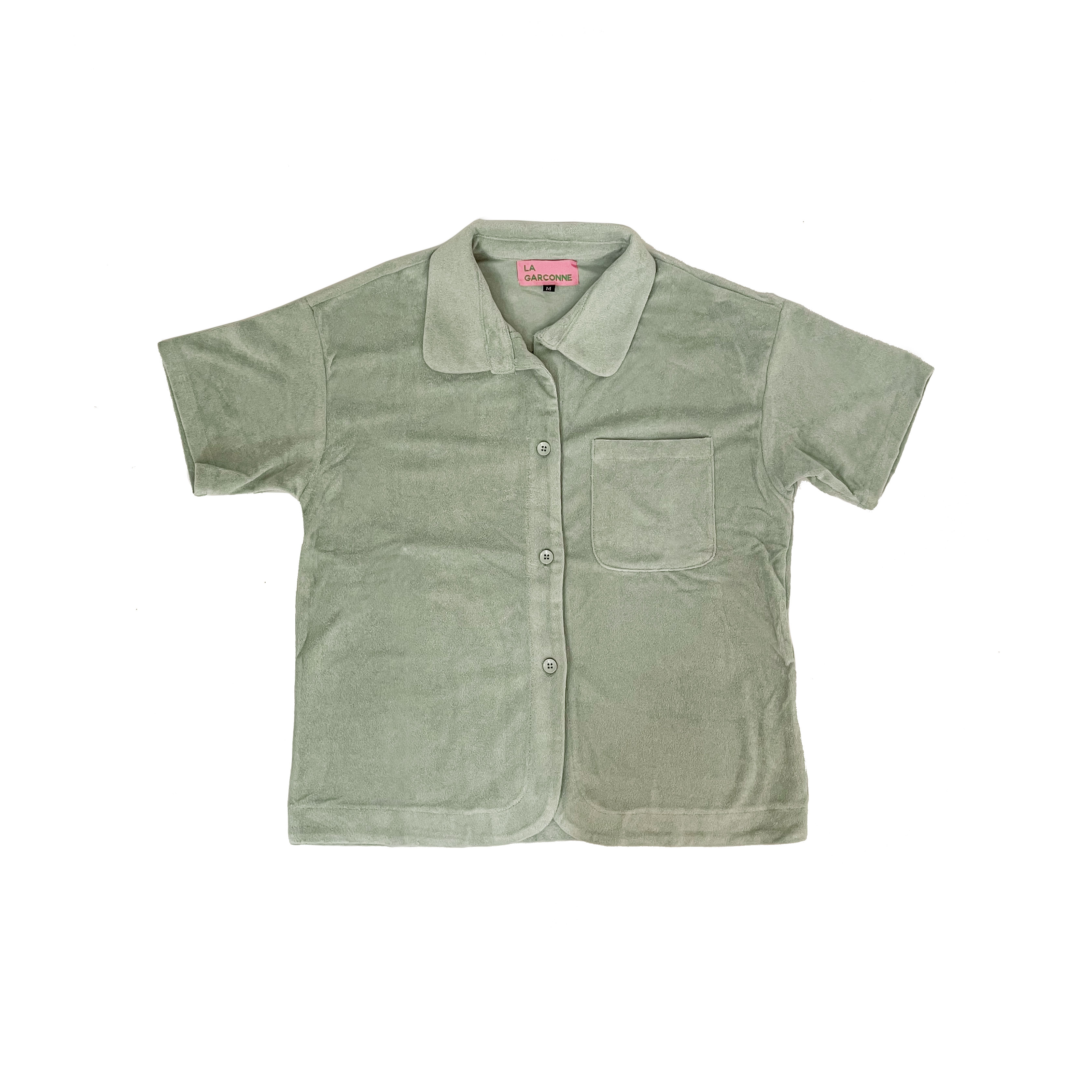 La Garçonne Vetements Elvire La Garconne Shirt grün vorne