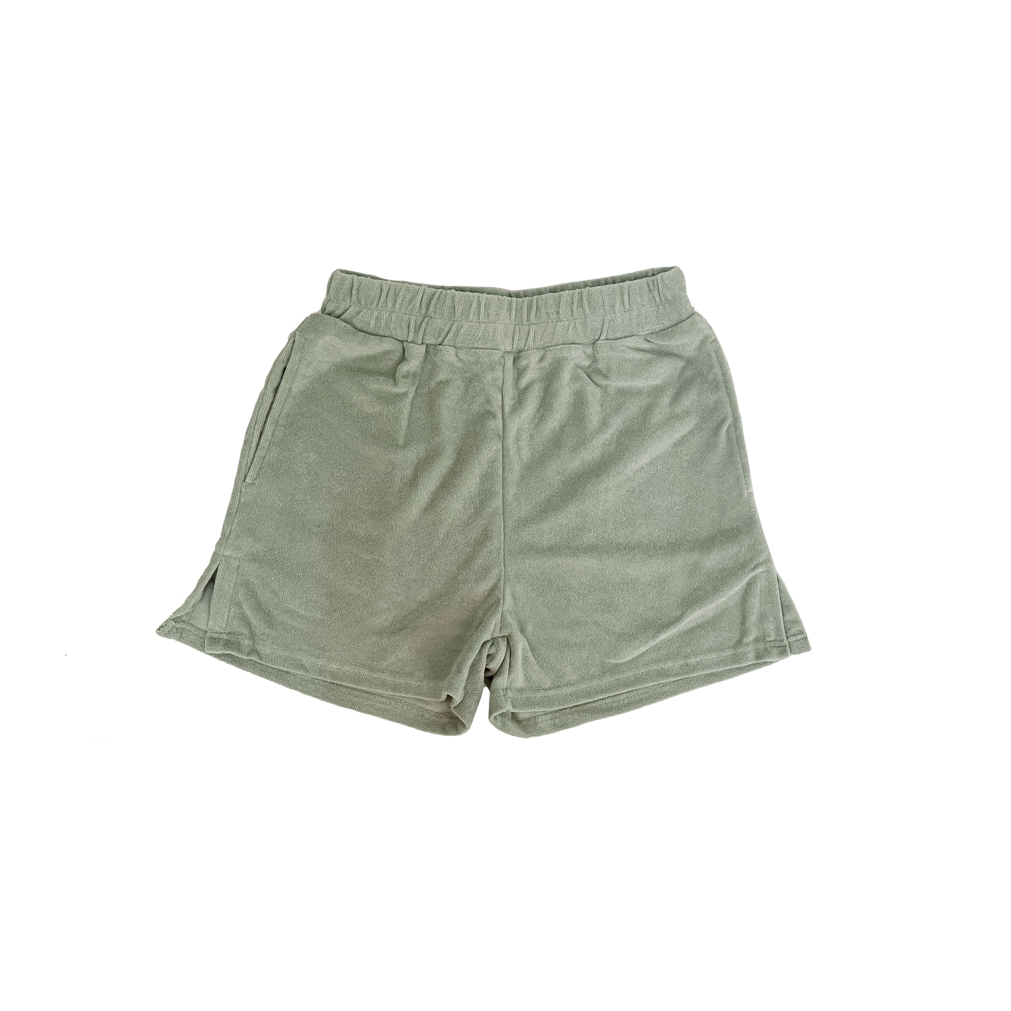 La Garçonne Vetements Elvire La Garçonne Shorts grün vorne