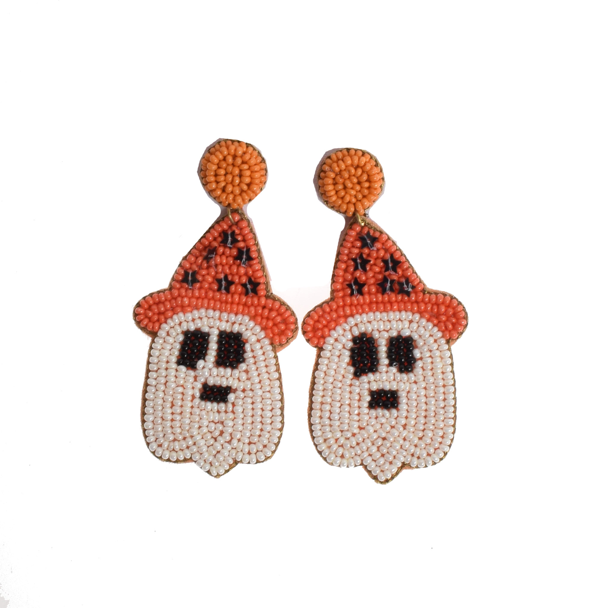 La Garçonne Bijoux Ghost with Hat Ohrstecker