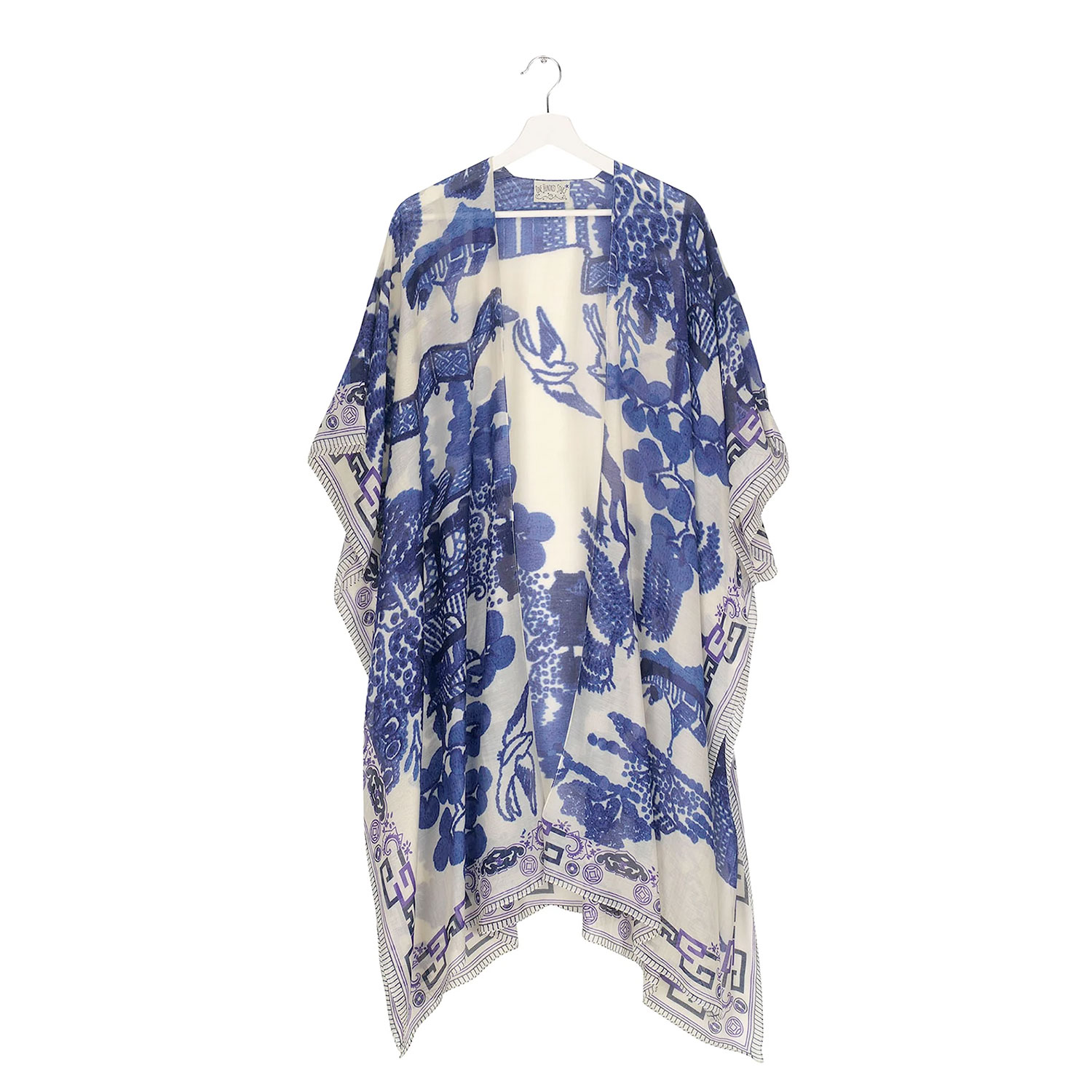 One Hundred Stars Throwover Giant WIllow Blue