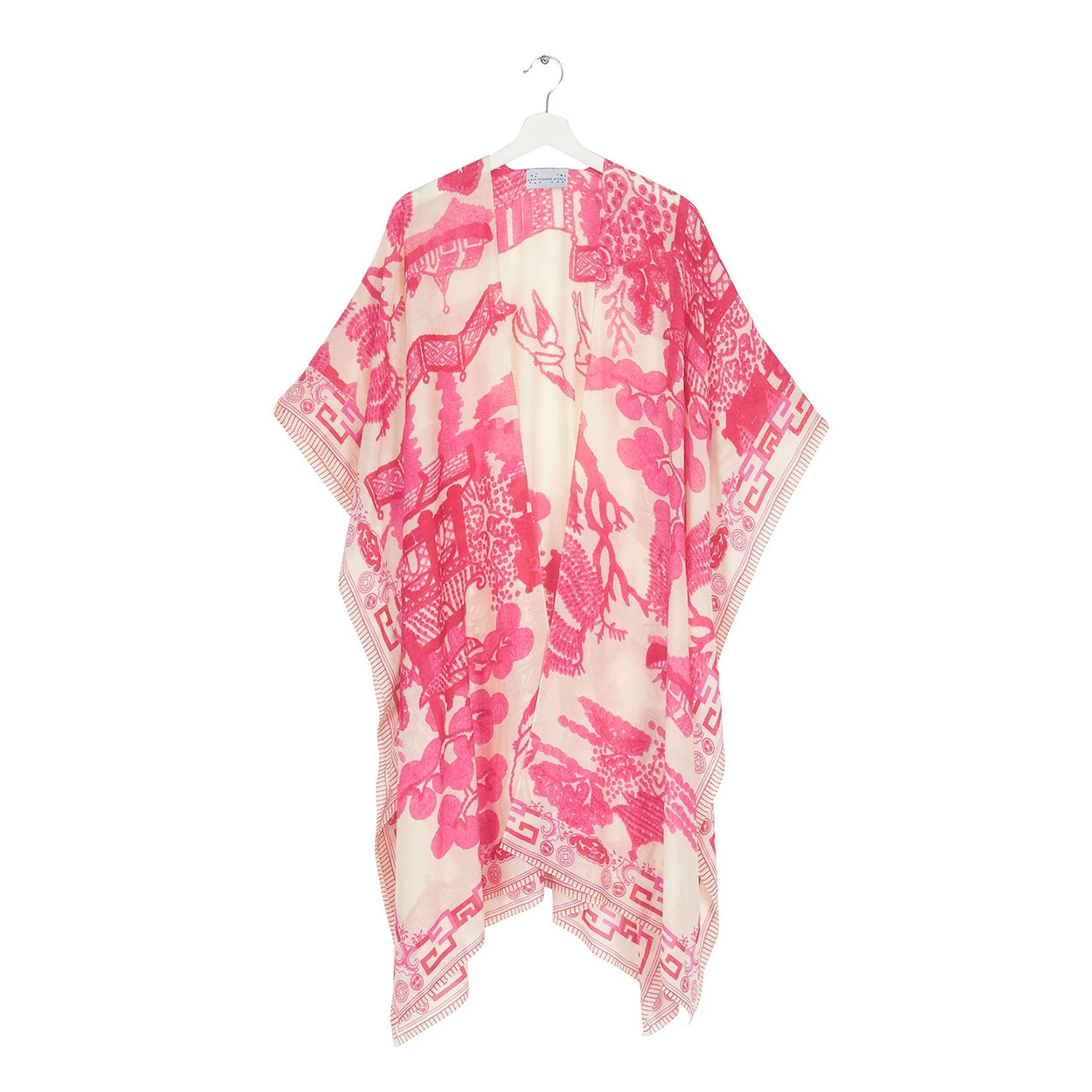 One Hundred Stars Throwover Giant Willow Fuchsia