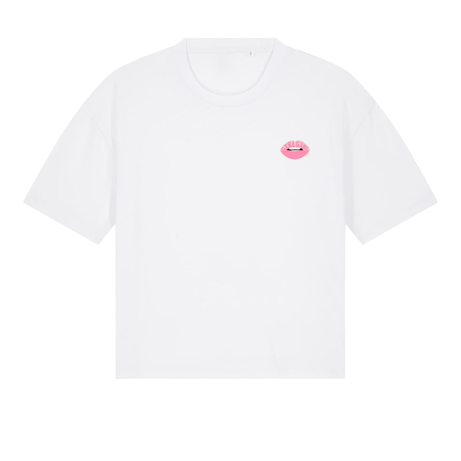 La Garçonne Vetements Girl Gang Boxy T-Shirt White