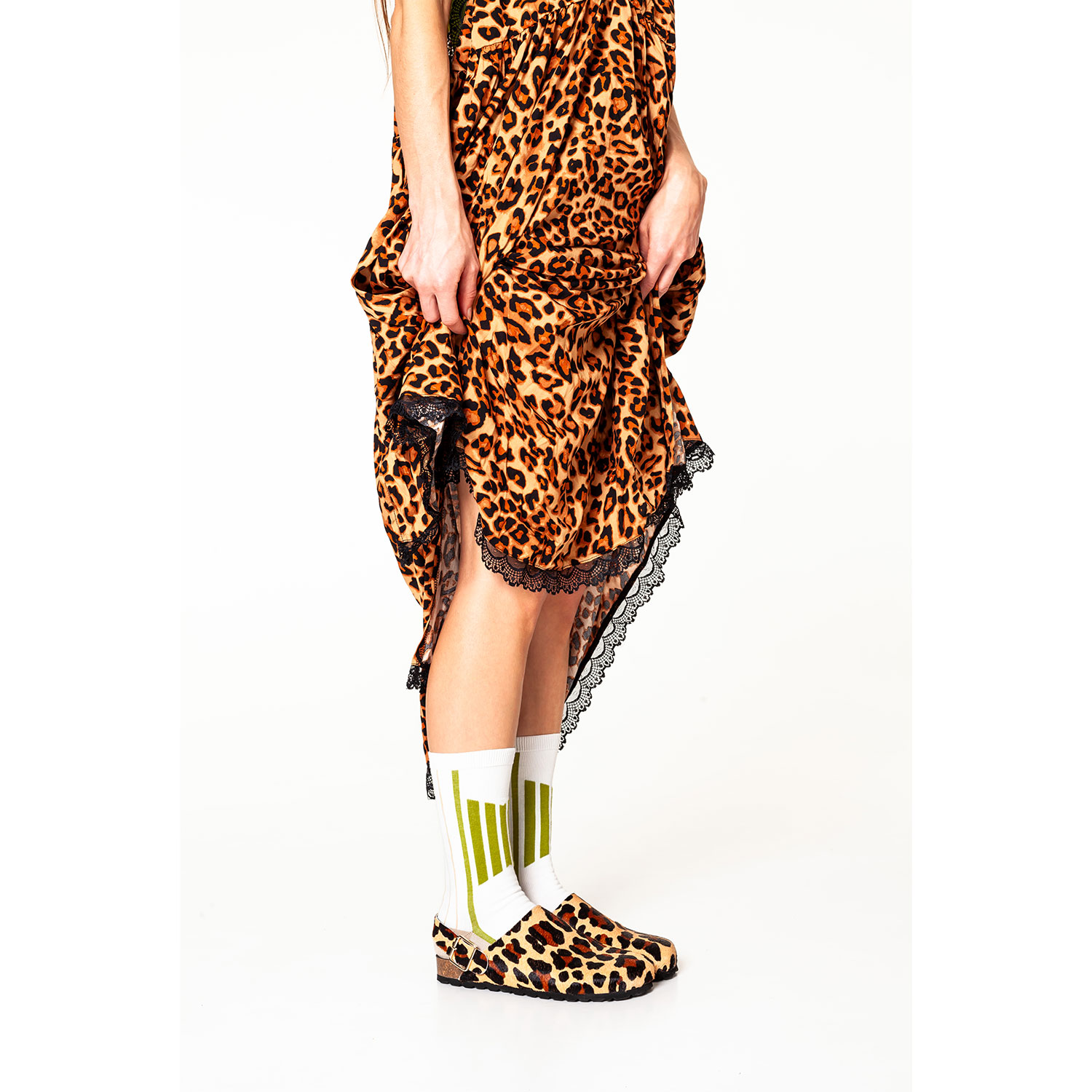 La Garçonne Giselle Sandale Leopard