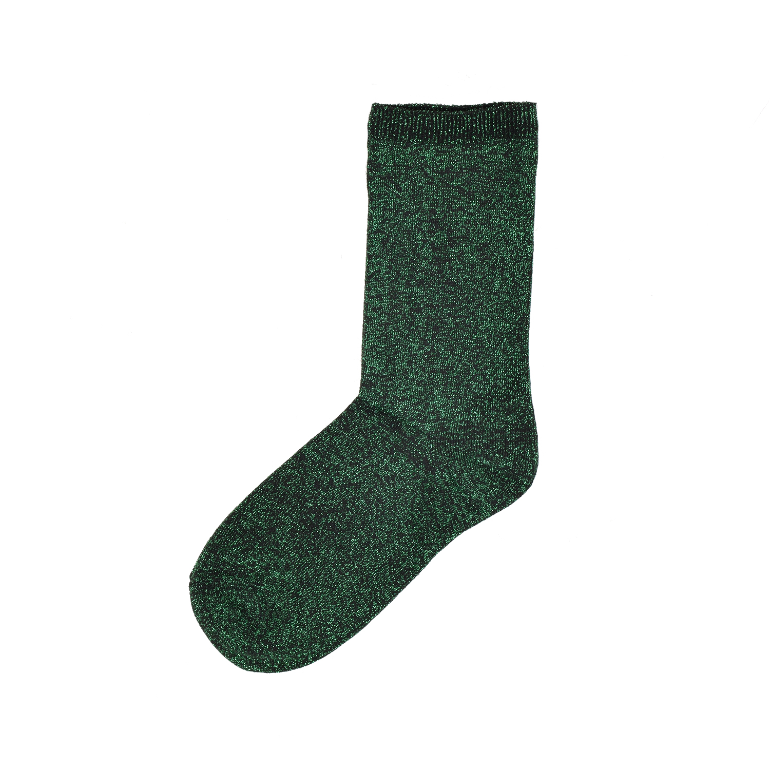 Glam Glitzer Socken Green