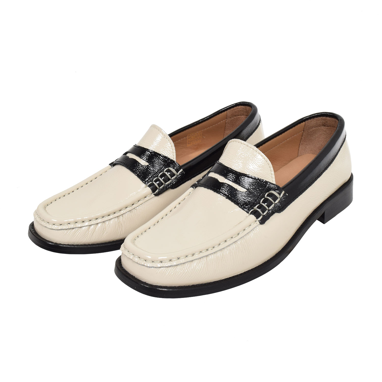 Gloria Loafer Beige Black