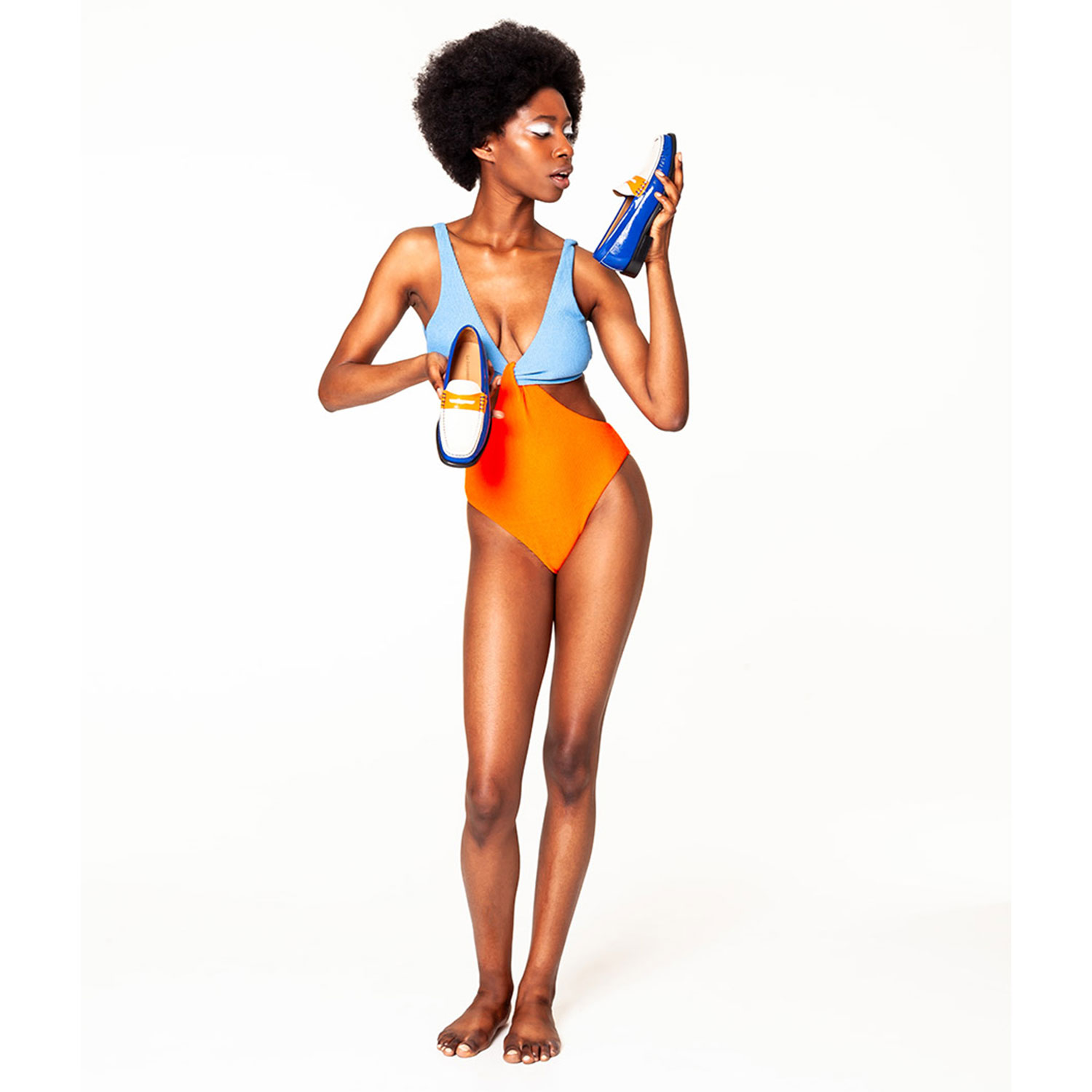 La Garçonne Gloria Loafer Royal Beige Orange