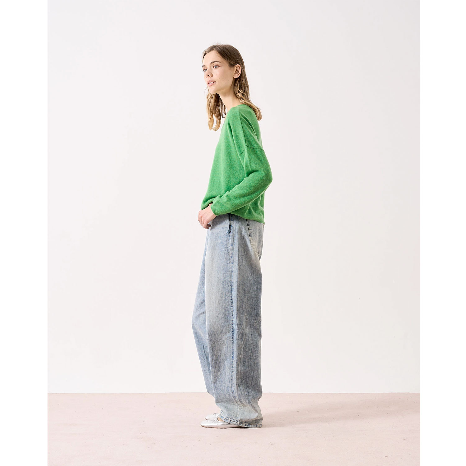 absolut cashmere Alicia Kaschmir-Pullover Grass