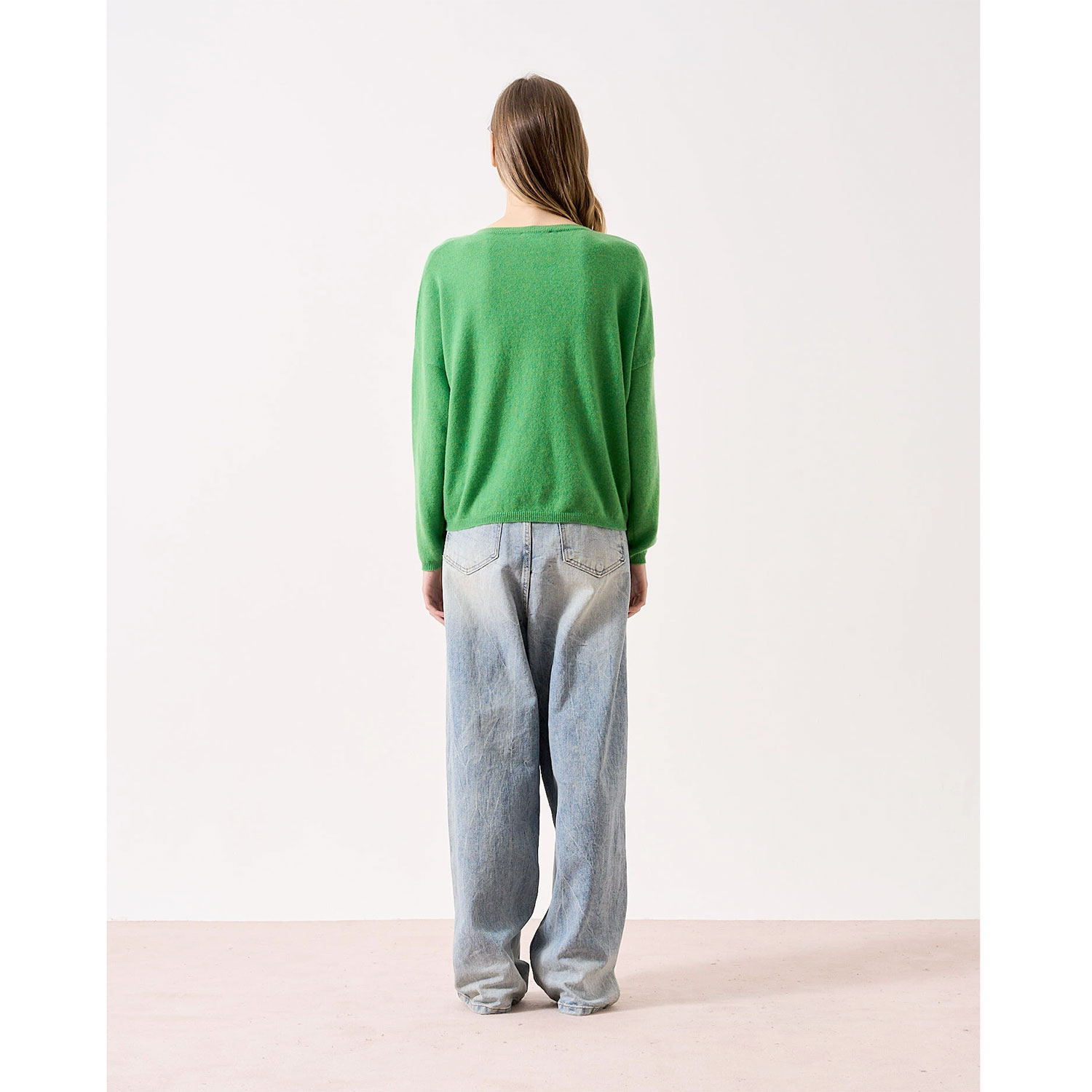 absolut cashmere Alicia Kaschmir-Pullover Grass