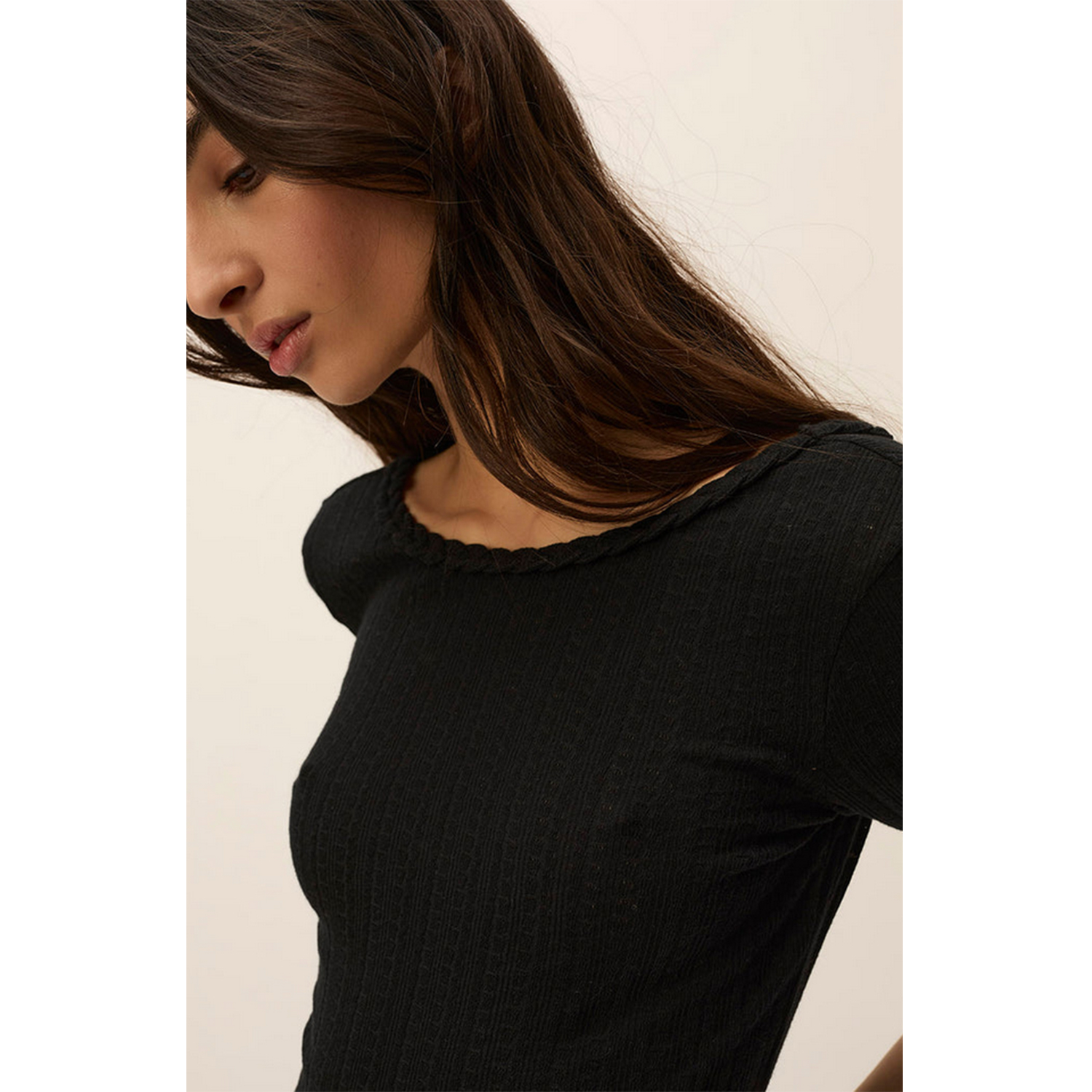 Des Petits Hauts Grizelda T-Shirt Noir