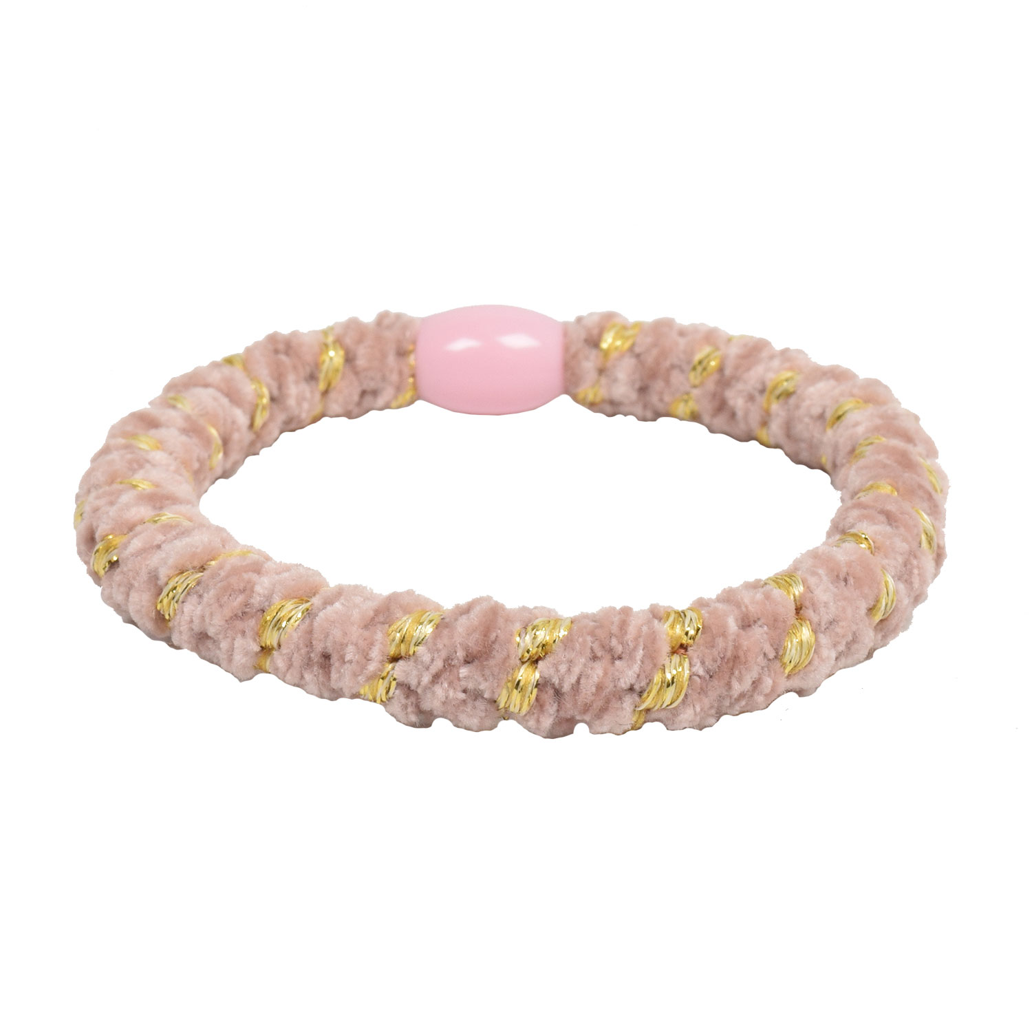 Voila Velvet Haargummi Voila Rosa Gold