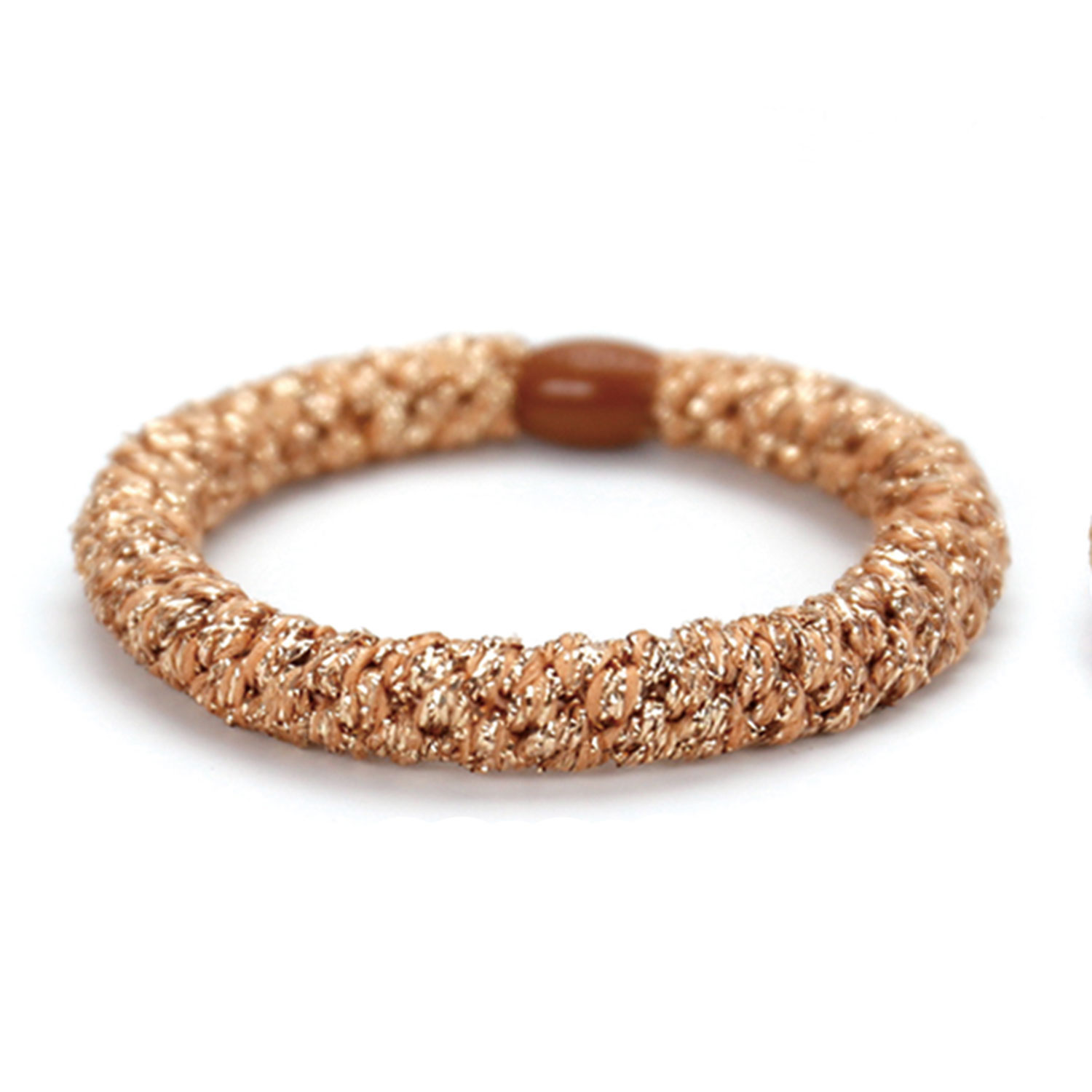 Haargummi Glitter Copper