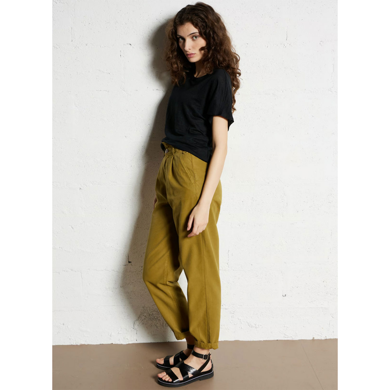 Des Petits Hauts Hanami T-Shirt Noir