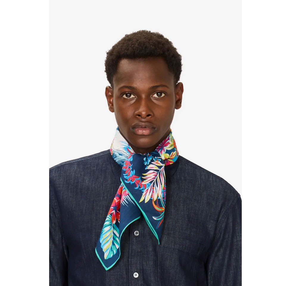 Inoui Editions Hawai Foulard Bleu