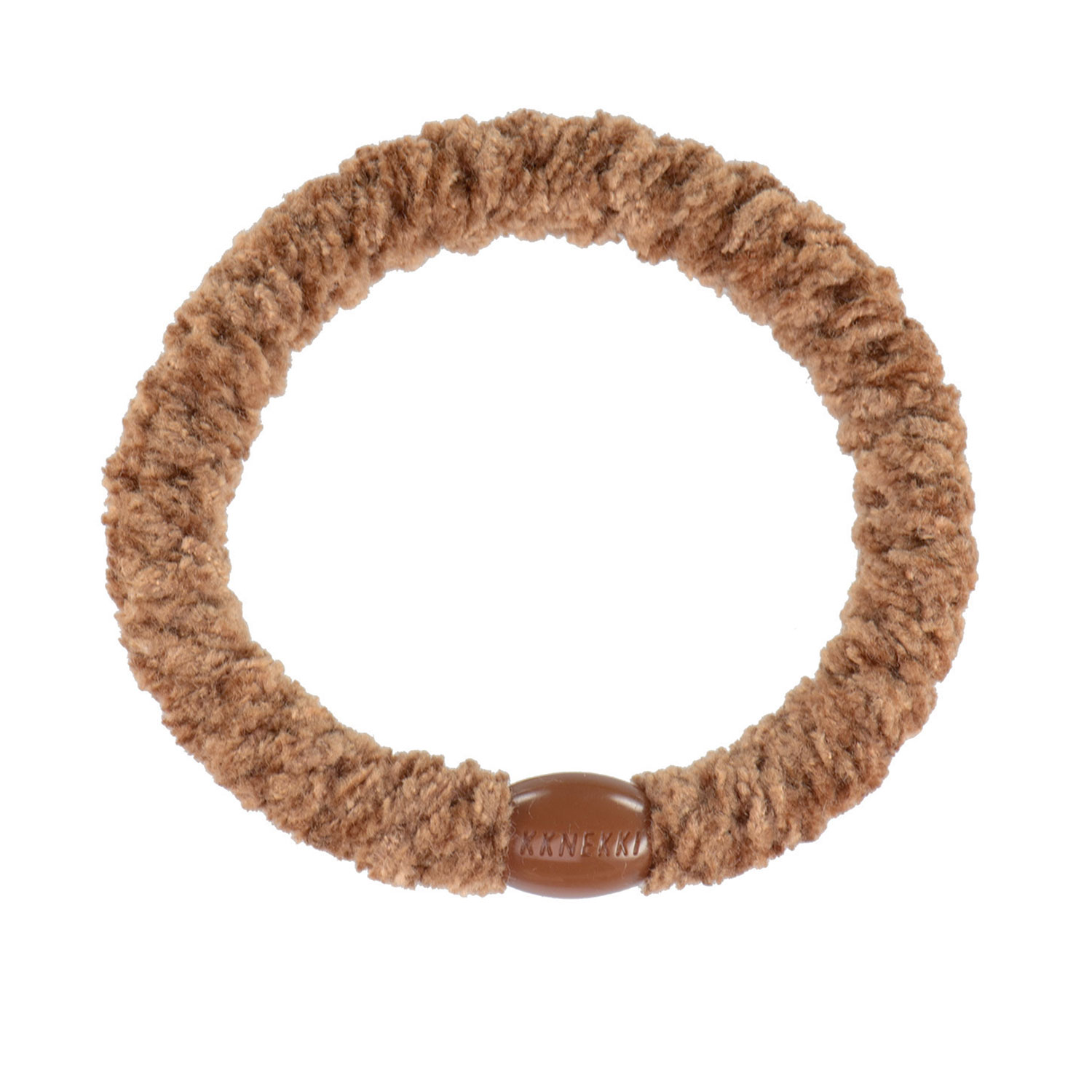 Haargummi Velvet Hazelnut