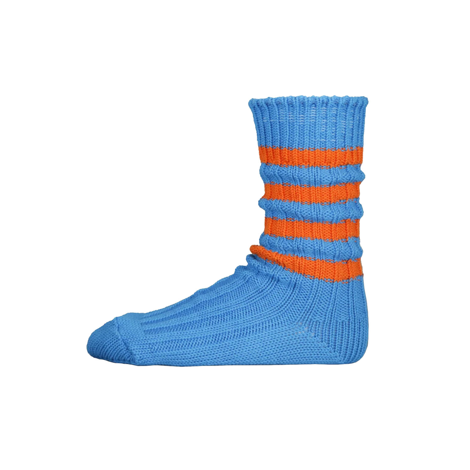 Decka Heavyweight Socken Blue Orange