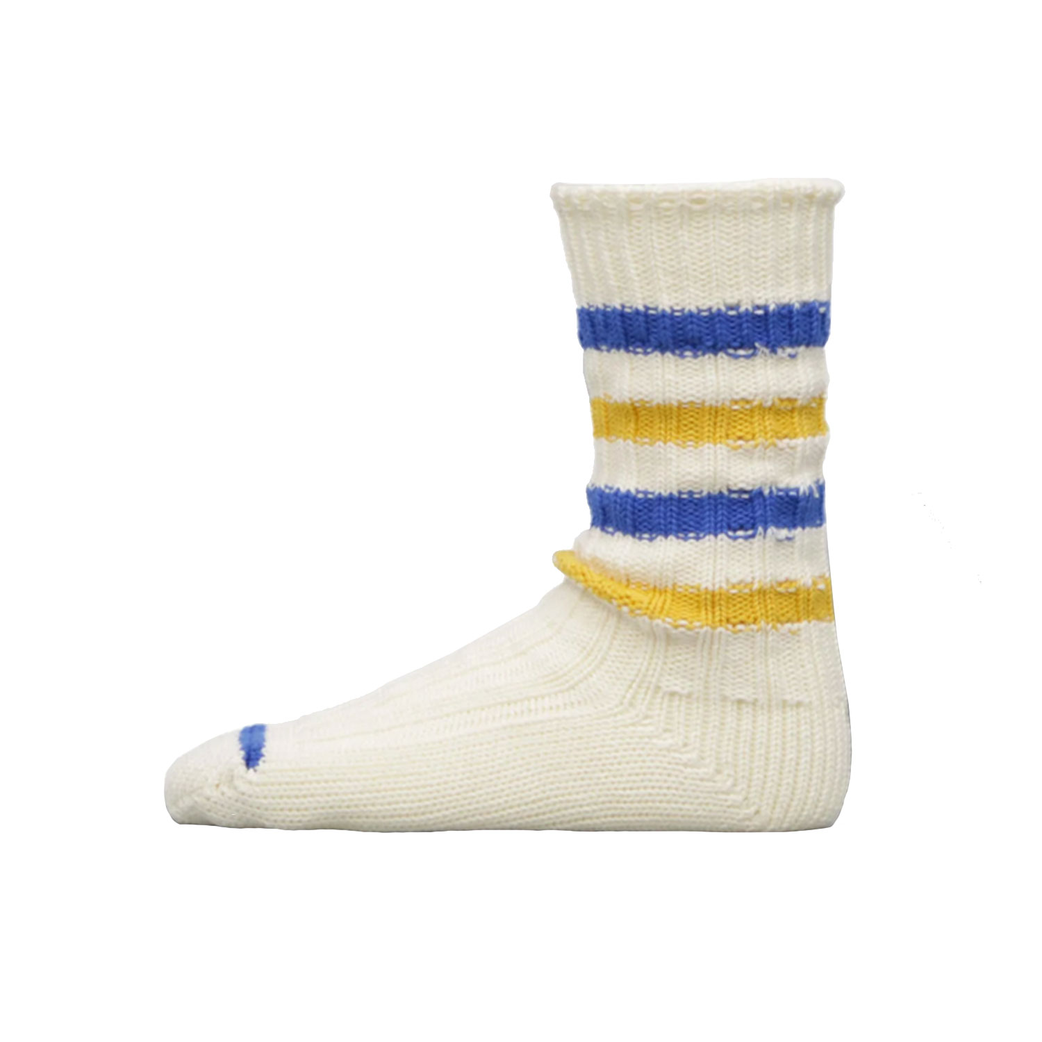 Decka Heavyweight Decka Socken Ecru gestreift seite