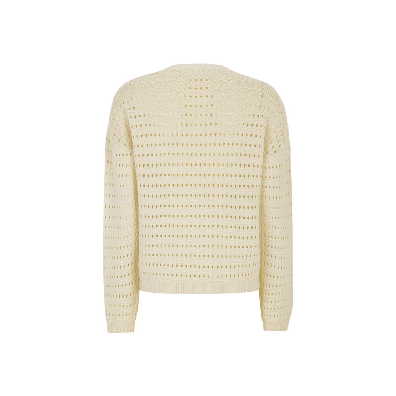 Soft Rebels Hennie Maren Soft Rebels Pullover Ecru hinten