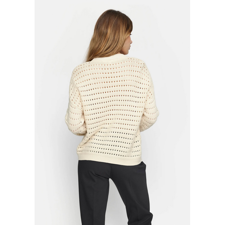 Soft Rebels Hennie Maren Pullover Whitecap Gray