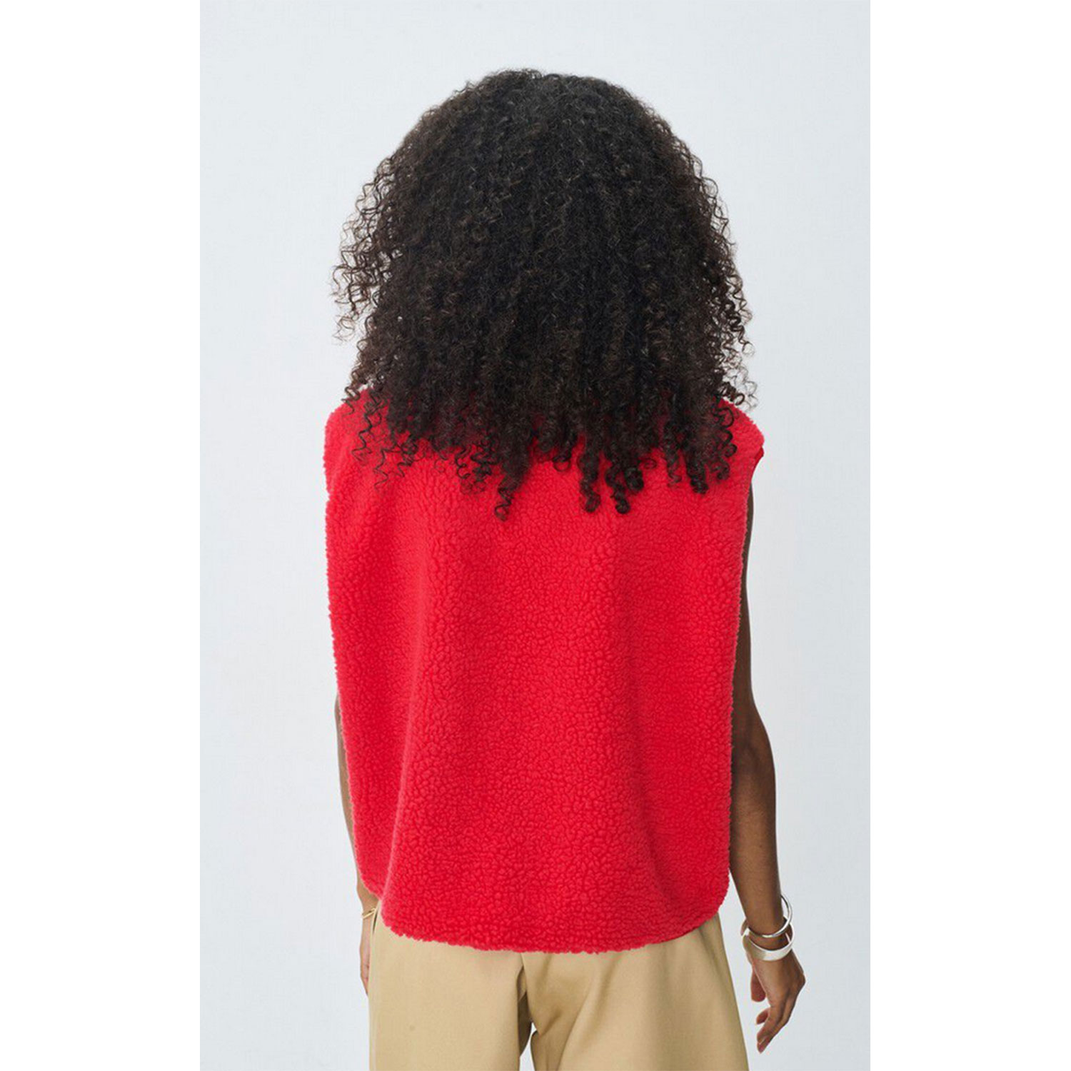 American Vintage Hoktown Gilet Strawberry