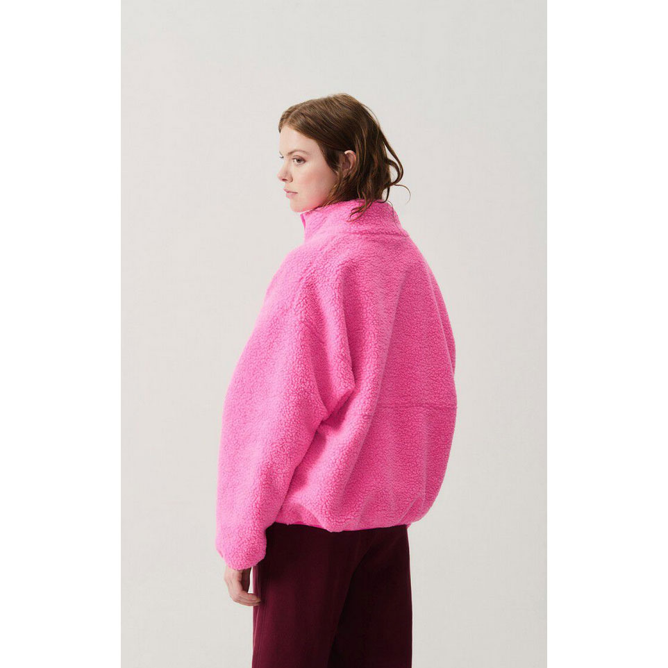 American Vintage Hoktown American Vintage Jacke Pink Model hinten