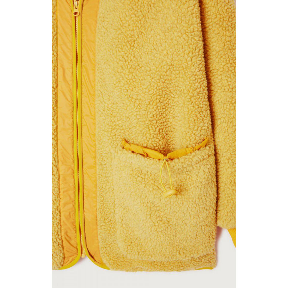 American Vintage Hoktown Fleecejacke Citrine Melange