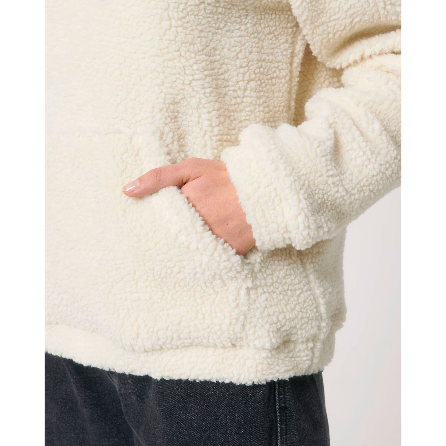 La Garçonne Vetements Teddy Hoody Pullover Natural