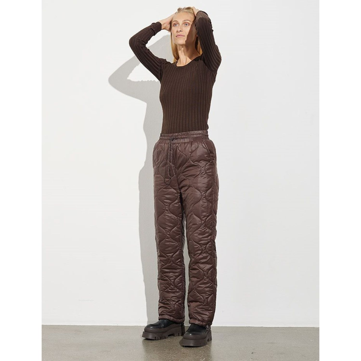 Global Funk Braiden Hose Ferry Brown