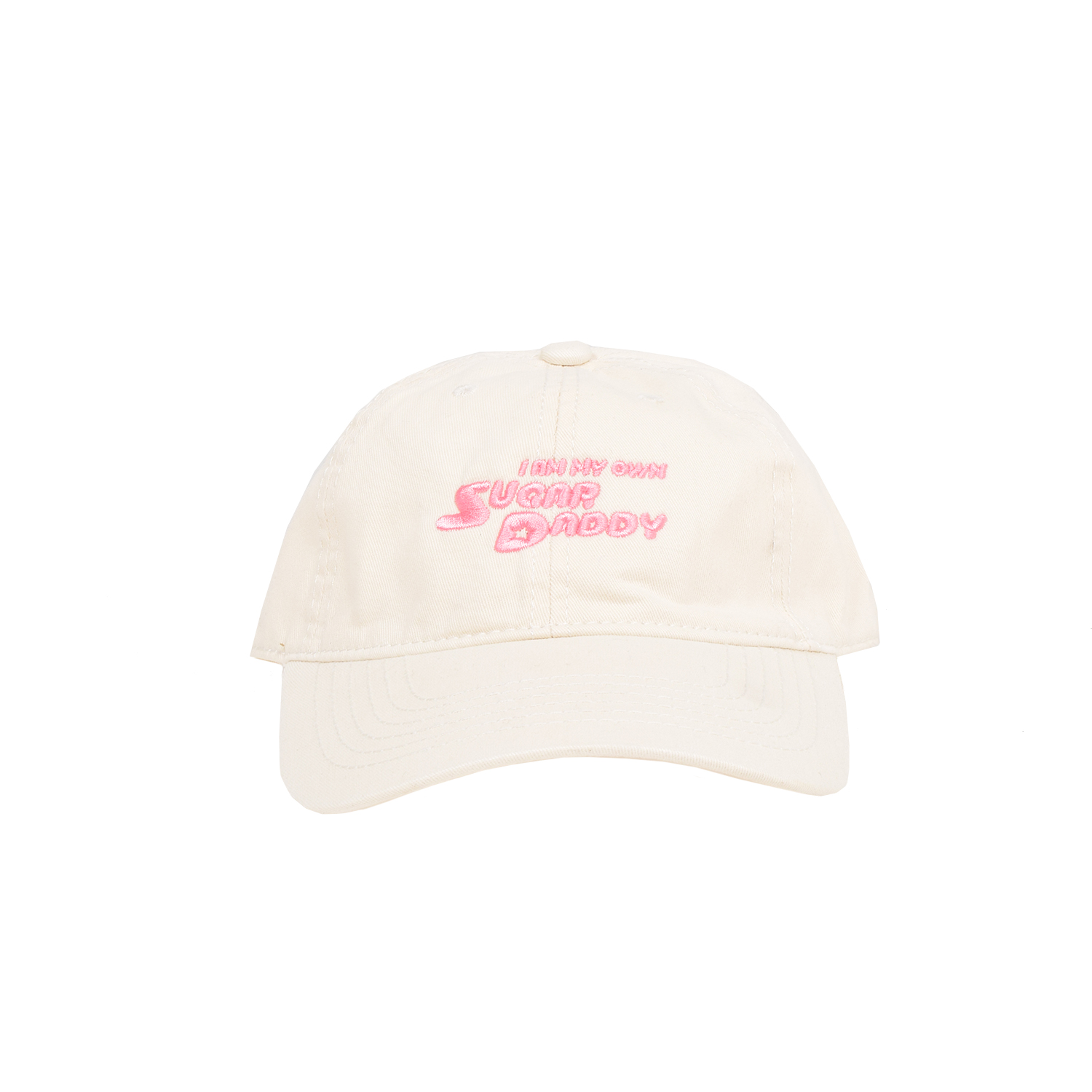 La Garçonne Accessoires I am my own Sugardaddy Cap Ecru
