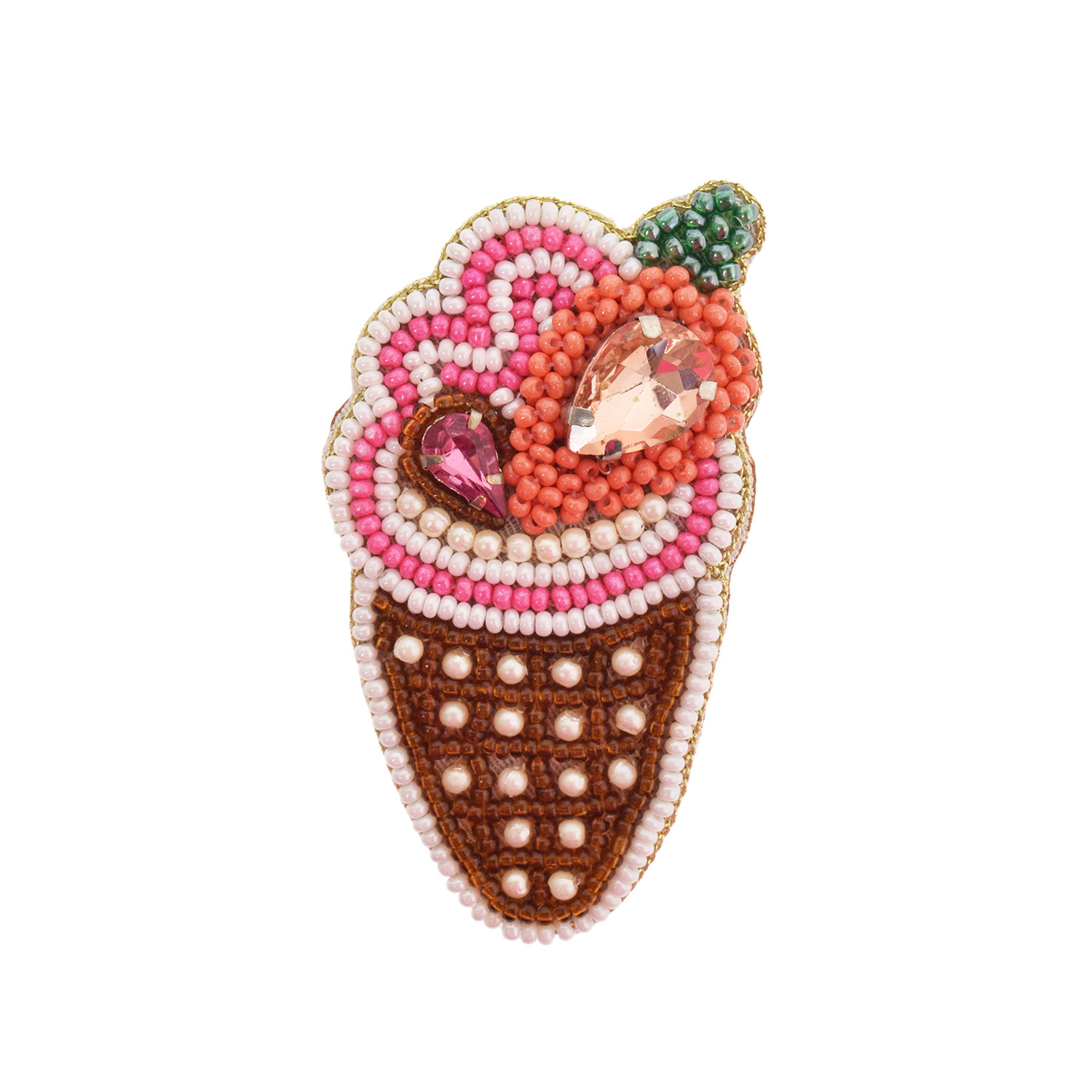 La Garçonne Bijoux Ice Cream Brosche