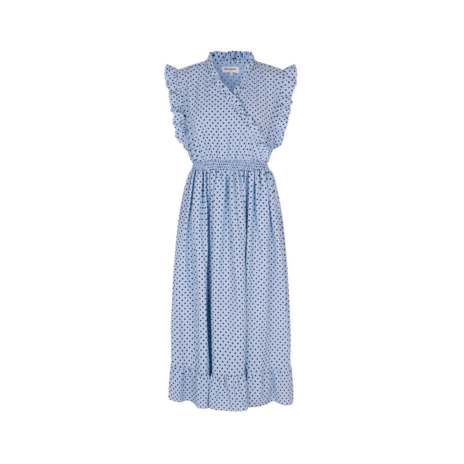 Lolly's Laundry Idina Midi Kleid Light Blue